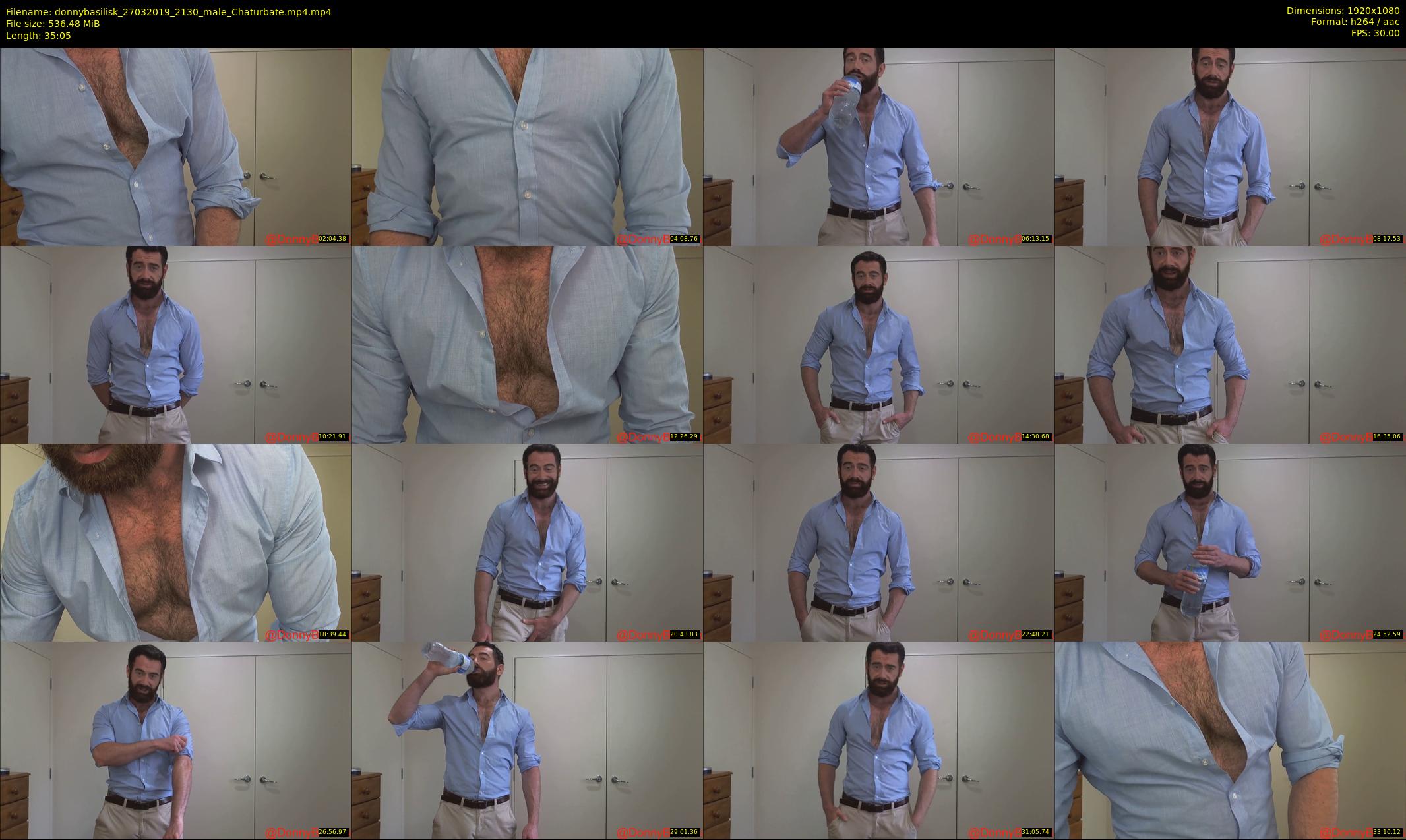donnybasilisk — 36 minute Chaturbate male cam show recording, 1080p, Mar 27, 2019