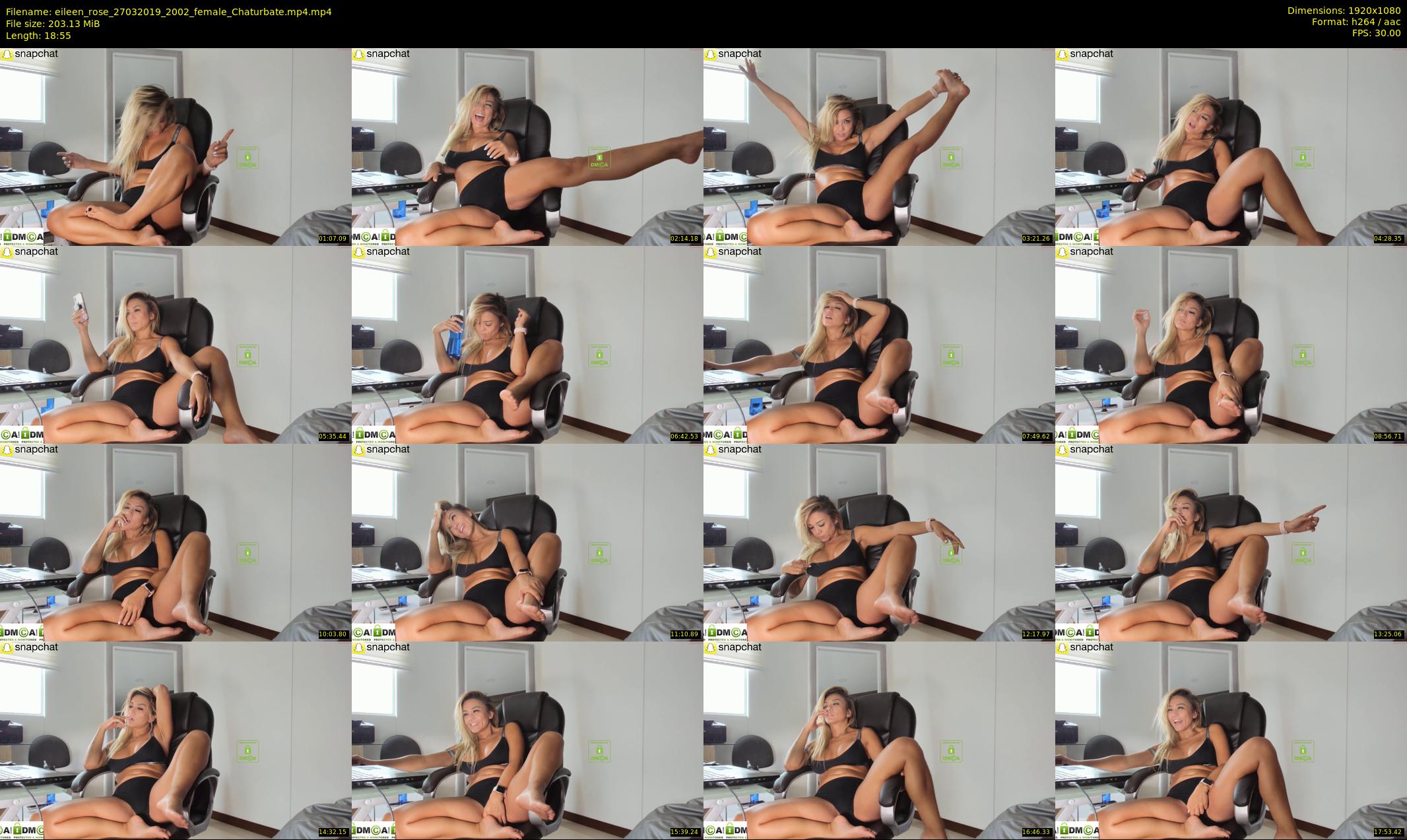 eileen_rose — 19 minute Chaturbate female cam show recording, 1080p, Mar 27, 2019