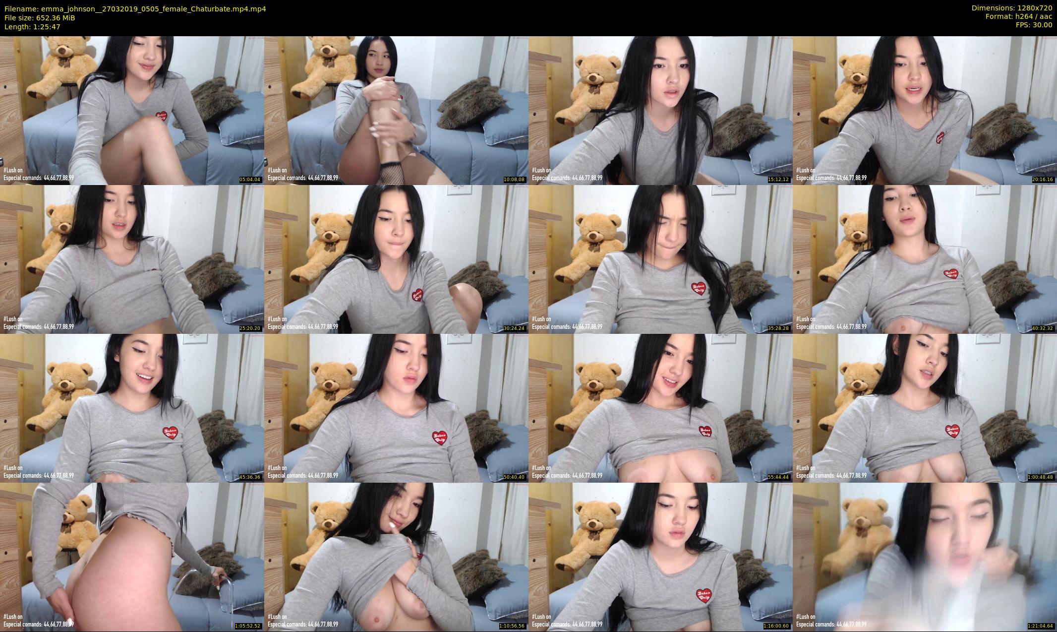emma_johnson_ — 86 minute Chaturbate female cam show recording, 720p, Mar 27, 2019