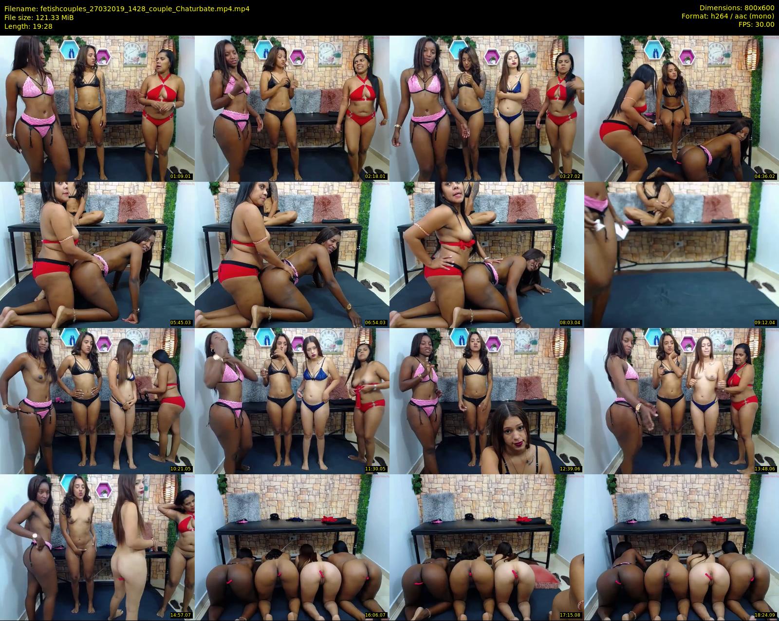 fetishcouples — 20 minute Chaturbate couple cam show recording, 480p, Mar 27, 2019