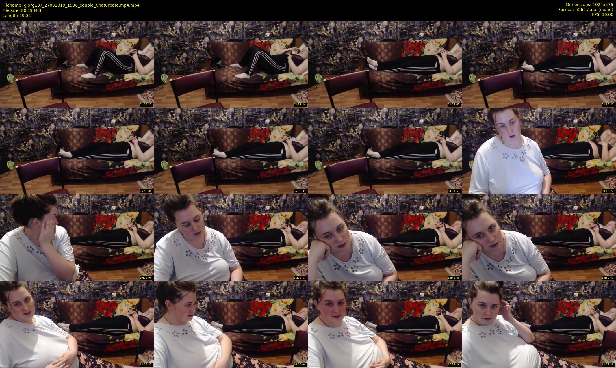 giorg107 — 20 minute Chaturbate couple cam show recording, 480p, Mar 27, 2019