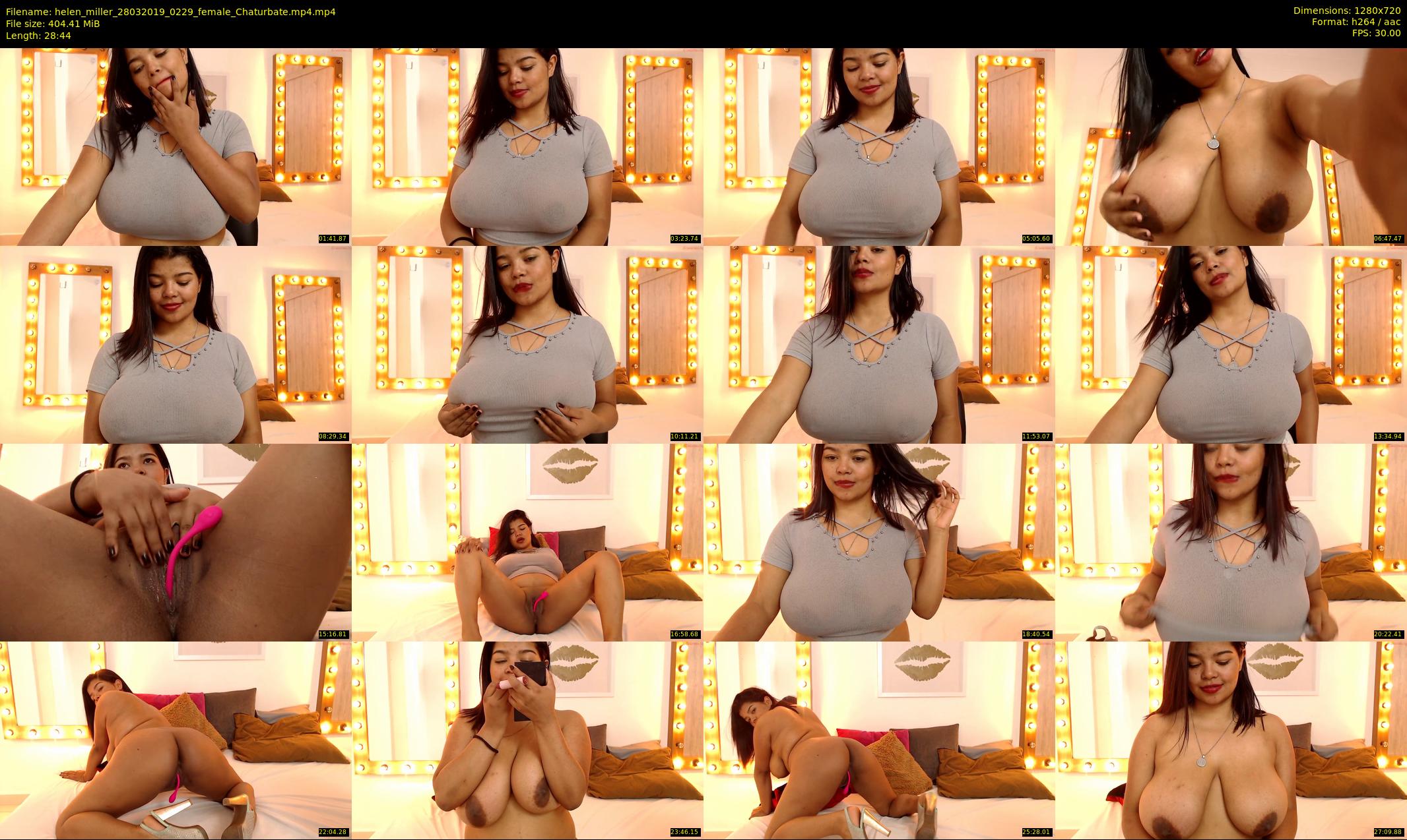 helen_miller — 29 minute Chaturbate female cam show recording, 720p, Mar 28, 2019