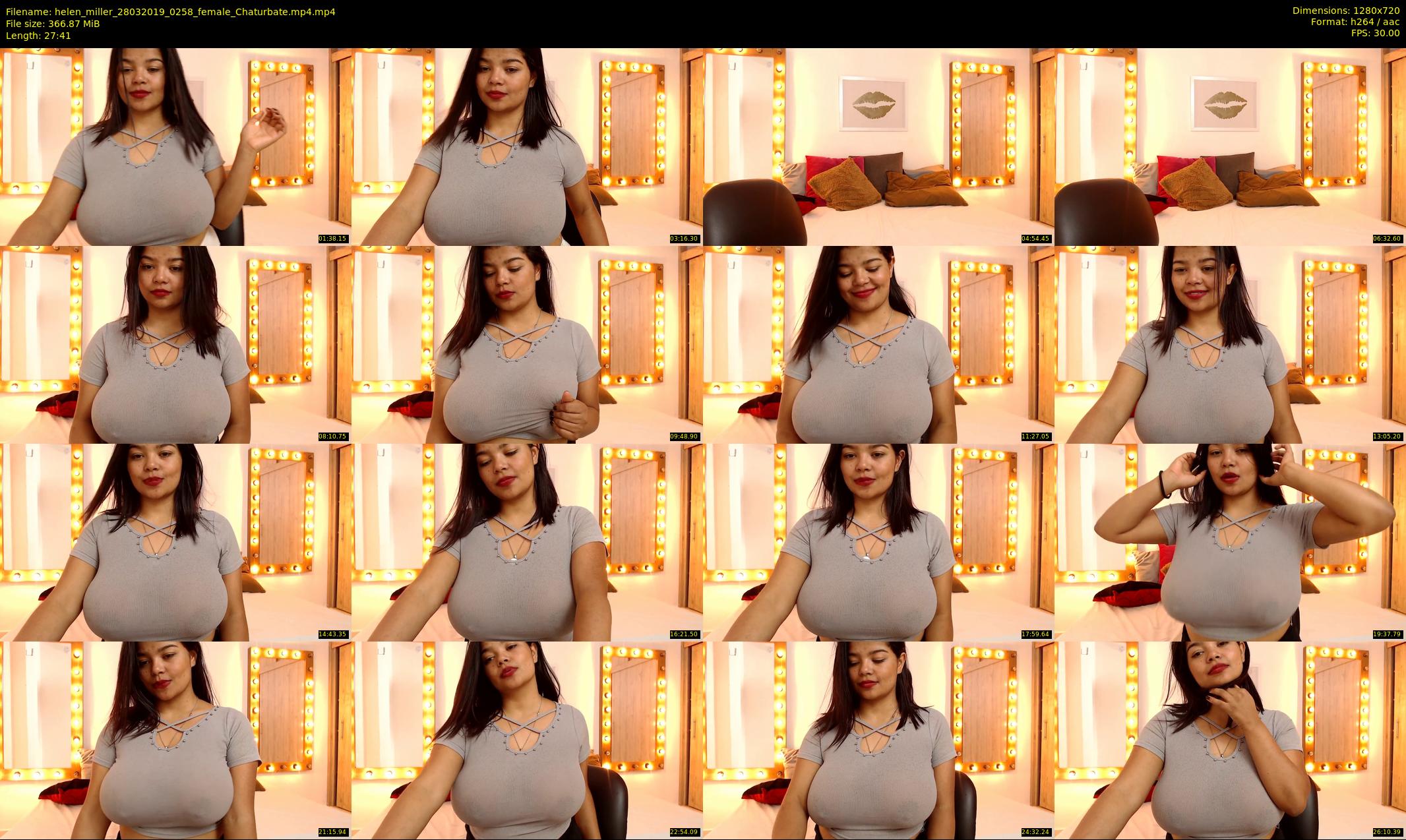 helen_miller — 28 minute Chaturbate female cam show recording, 720p, Mar 28, 2019