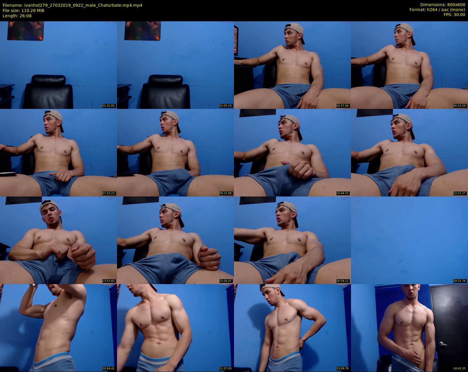 ivanhot279 — 27 minute Chaturbate male cam show recording, 480p, Mar 27, 2019