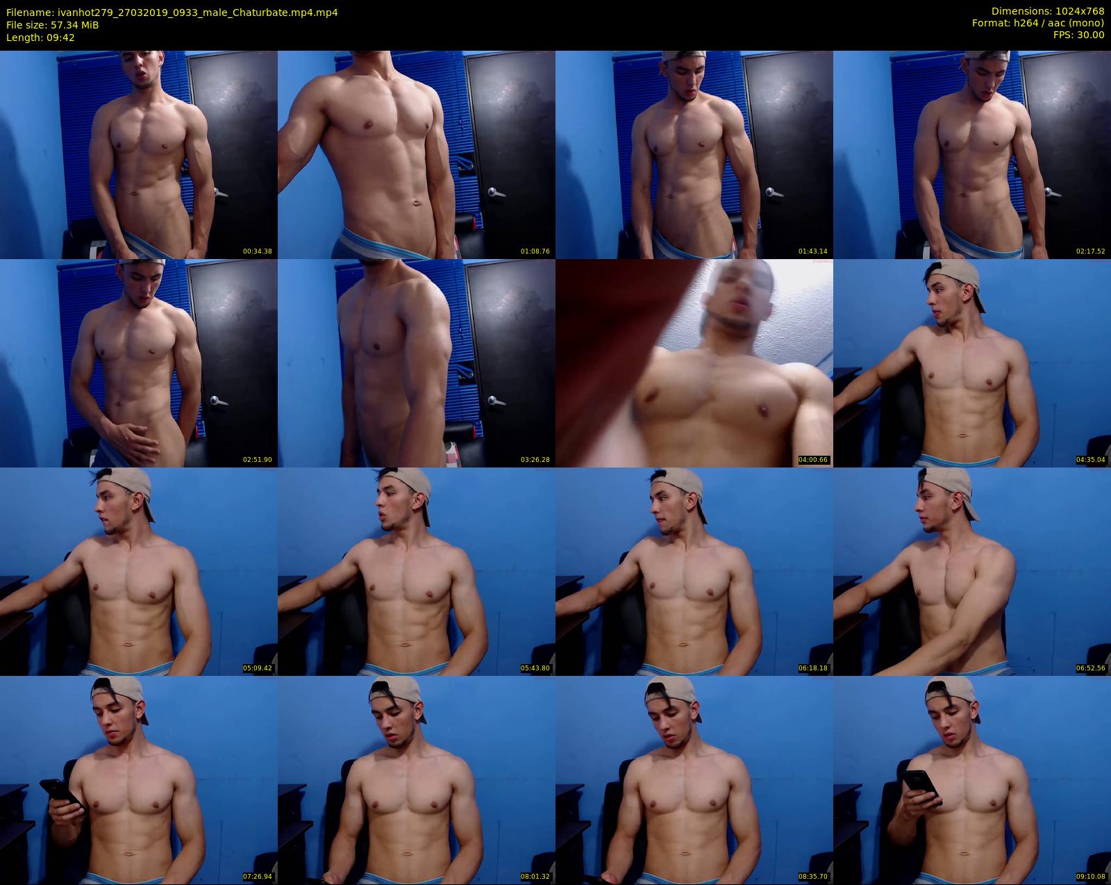 ivanhot279 — 10 minute Chaturbate male cam show recording, 720p, Mar 27, 2019