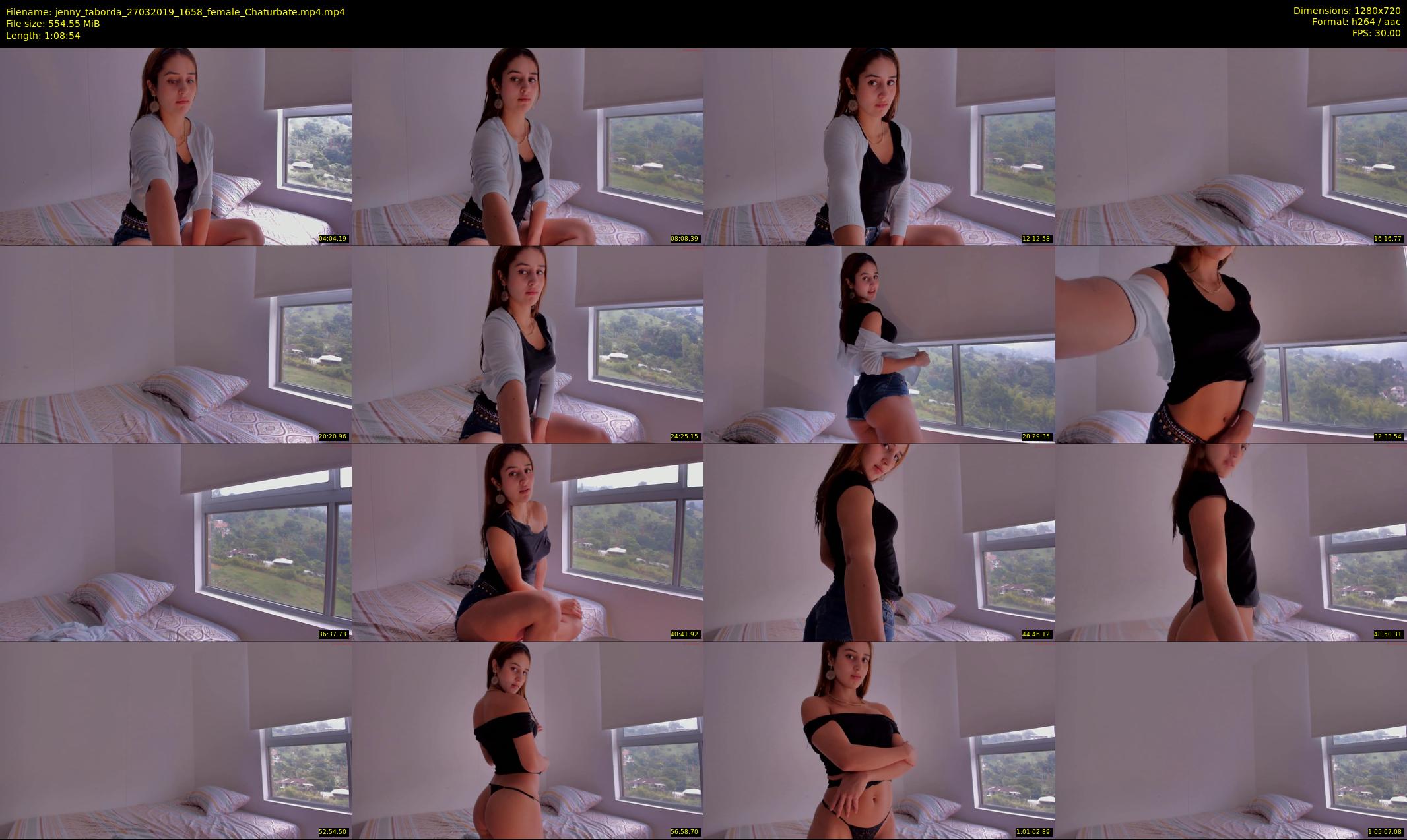 jenny_taborda — 69 minute Chaturbate female cam show recording, 720p, Mar 27, 2019