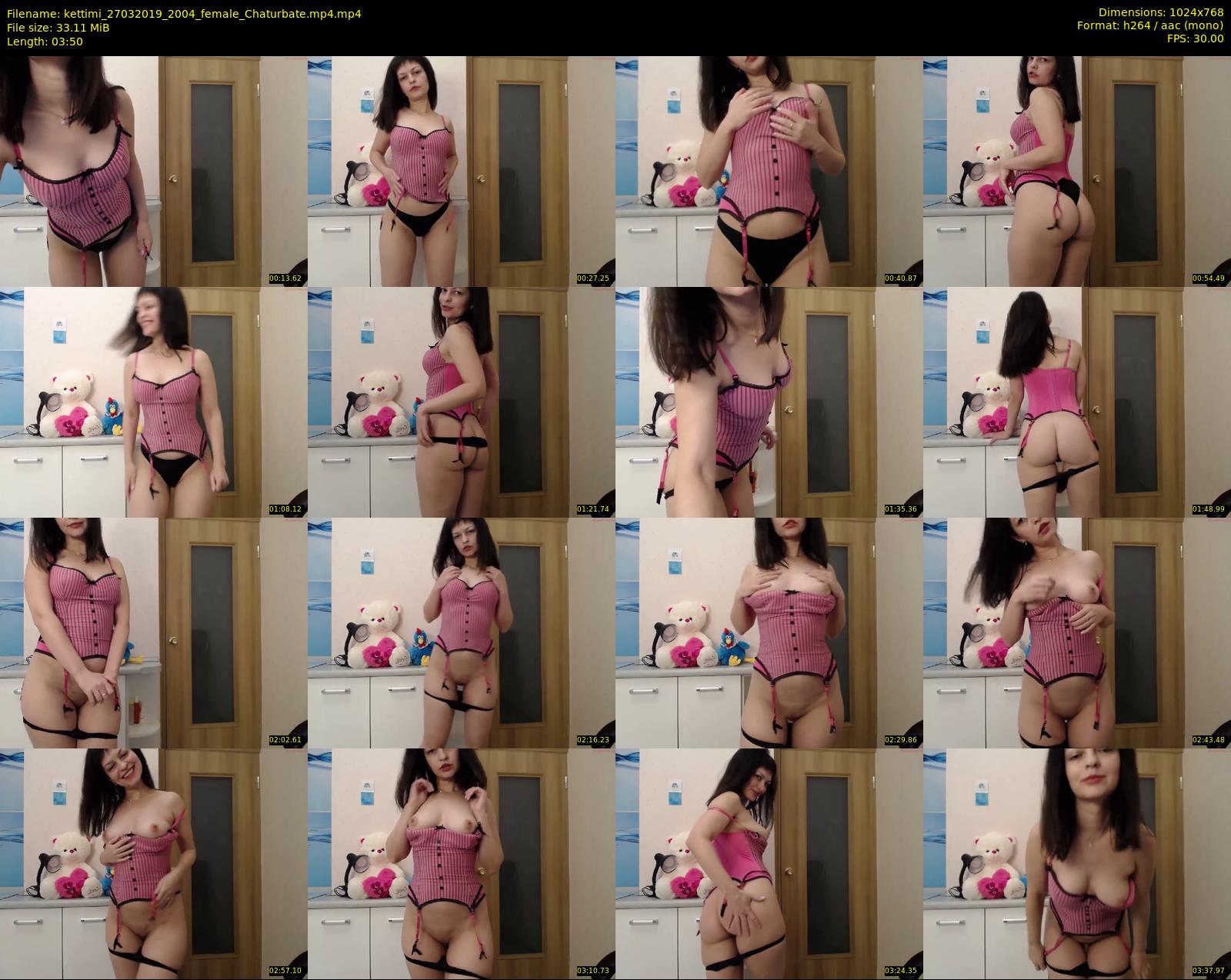 kettimi — 4 minute Chaturbate female cam show recording, 720p, Mar 27, 2019
