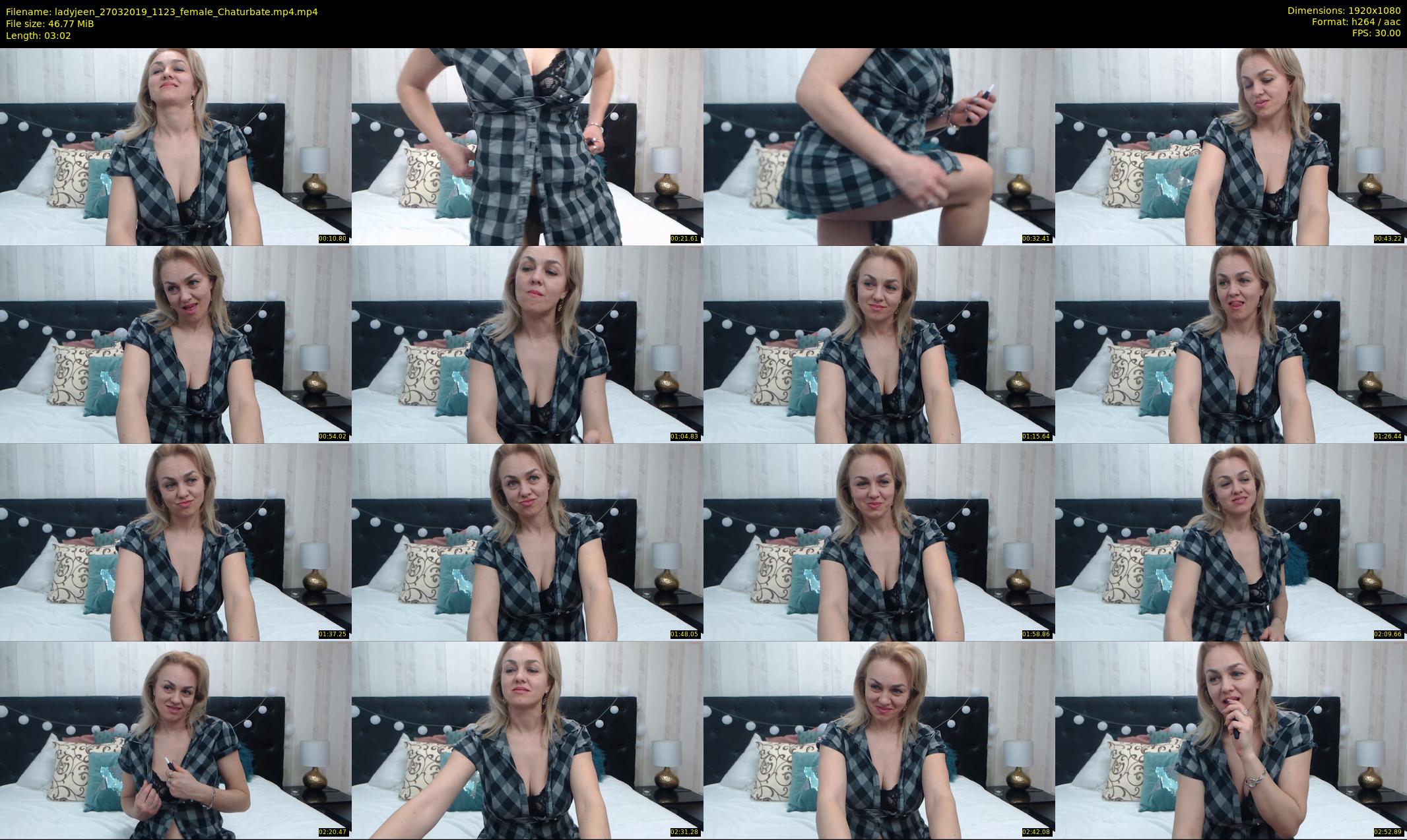 ladyjeen — 4 minute Chaturbate female cam show recording, 1080p, Mar 27, 2019