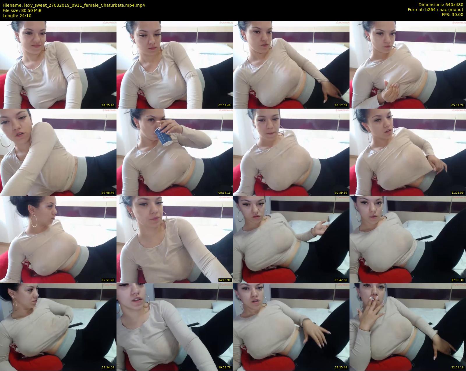 lexy_sweet — 25 minute Chaturbate female cam show recording, 480p, Mar 27, 2019