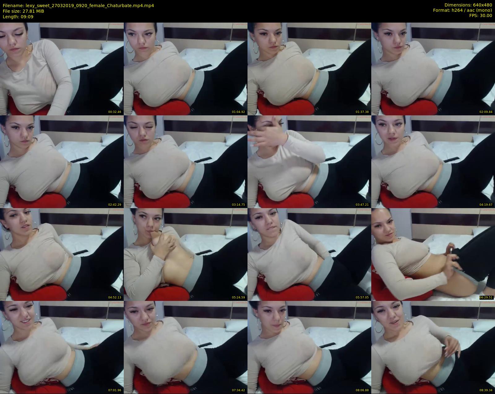 lexy_sweet — 10 minute Chaturbate female cam show recording, 480p, Mar 27, 2019