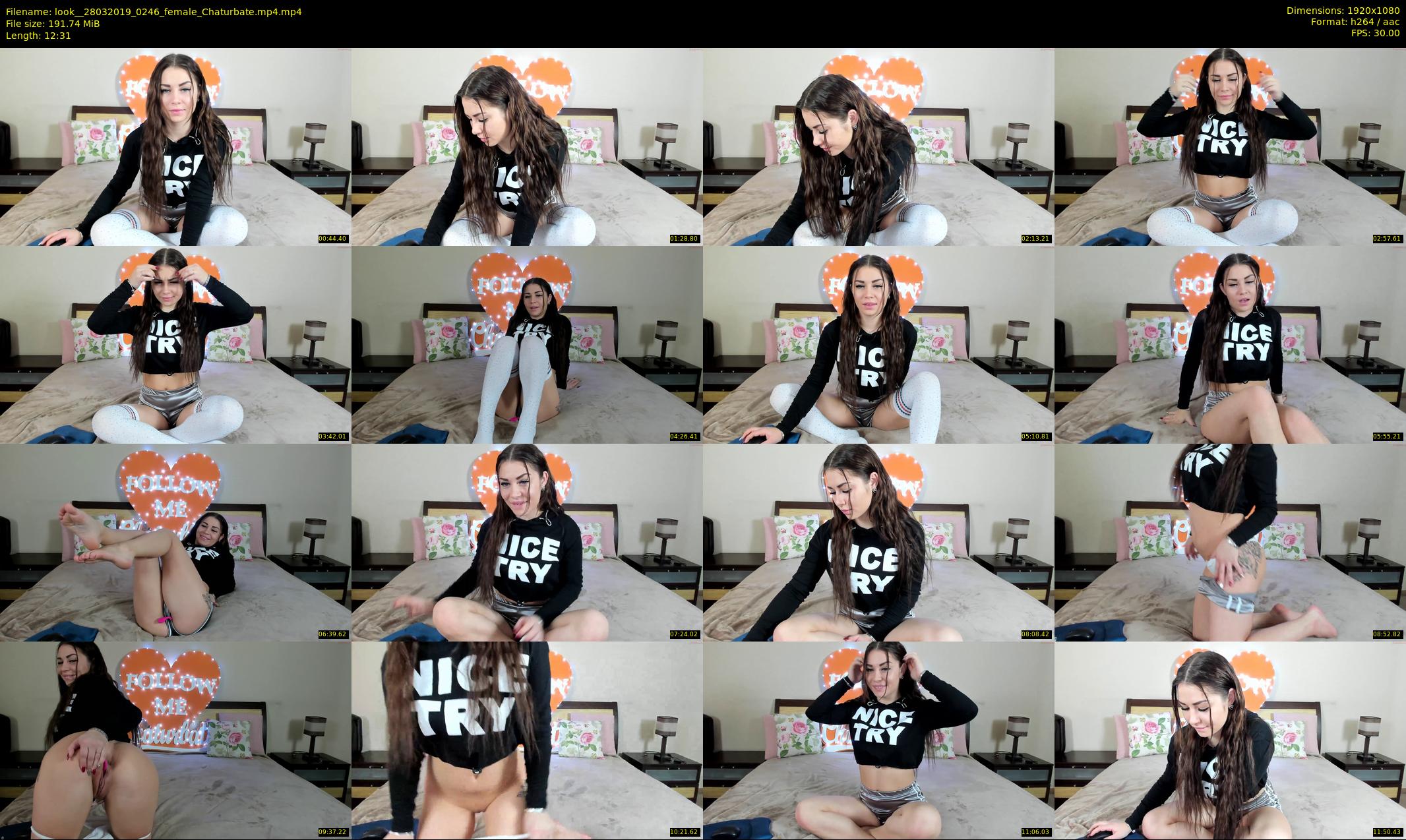 look_ — 13 minute Chaturbate female cam show recording, 1080p, Mar 28, 2019