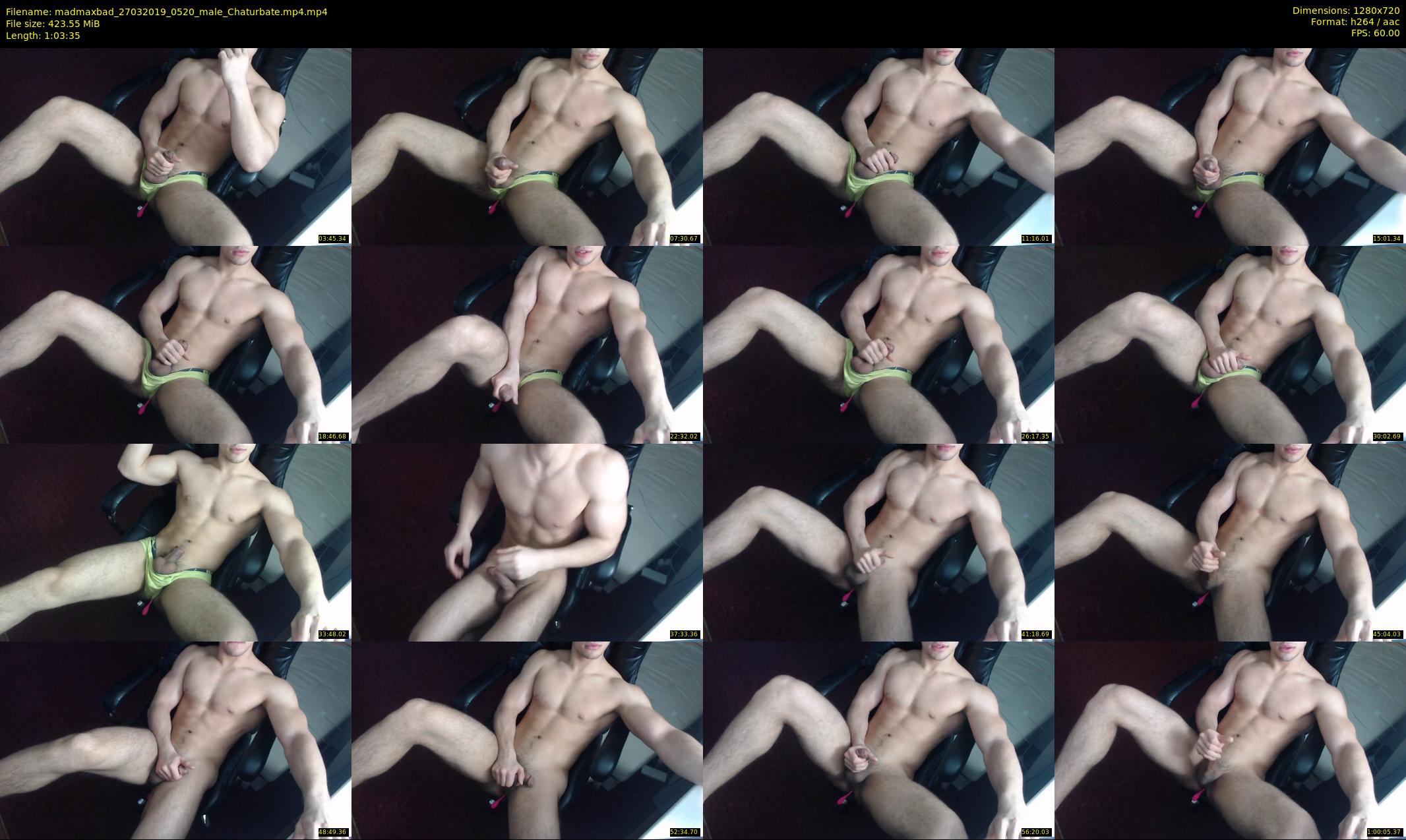 madmaxbad — 64 minute Chaturbate male cam show recording, 720p, Mar 27, 2019