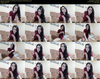 milanatwice — 6 minute Chaturbate female cam show recording, 720p, Mar 27, 2019