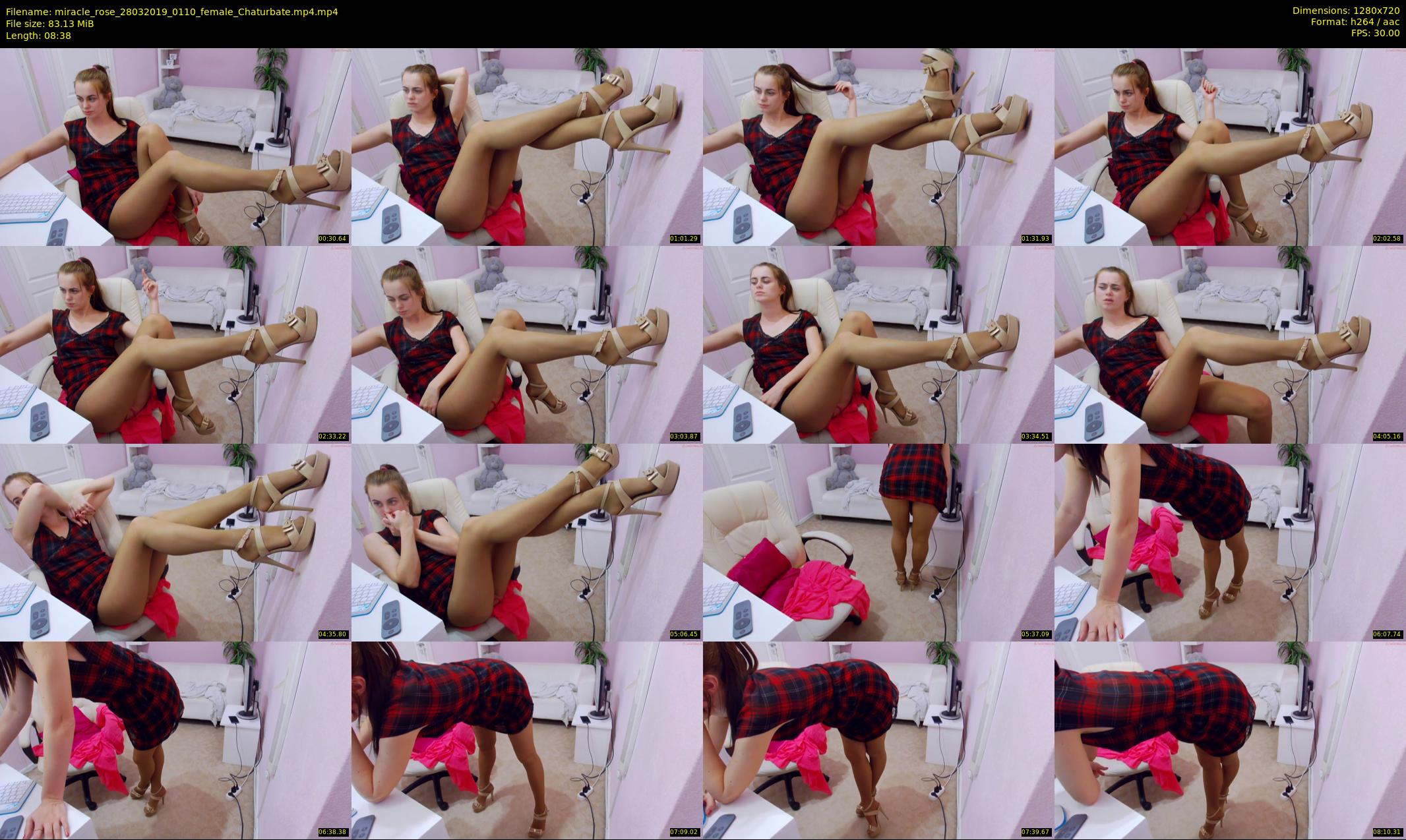 miracle_rose — 9 minute Chaturbate female cam show recording, 720p, Mar 28, 2019