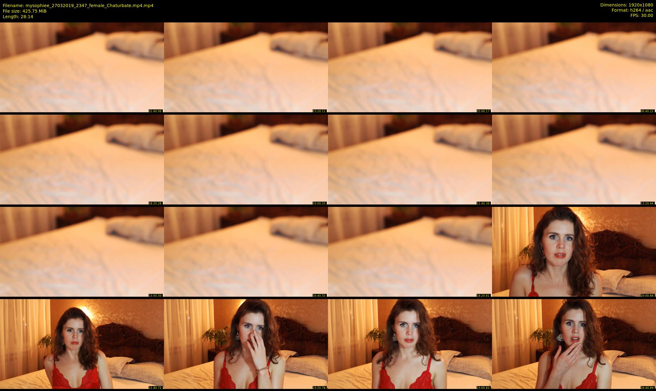 mysophiee — 29 minute Chaturbate female cam show recording, 1080p, Mar 27, 2019