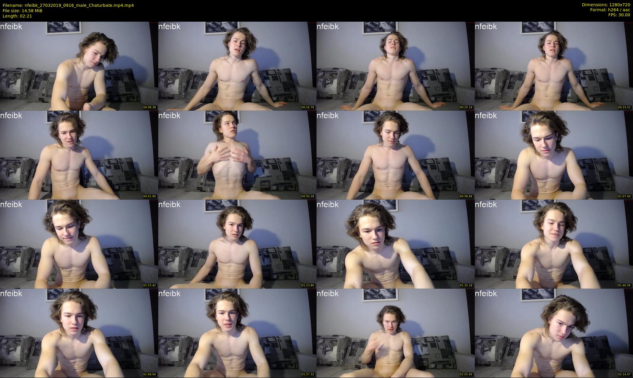 nfeibk — 3 minute Chaturbate male cam show recording, 720p, Mar 27, 2019