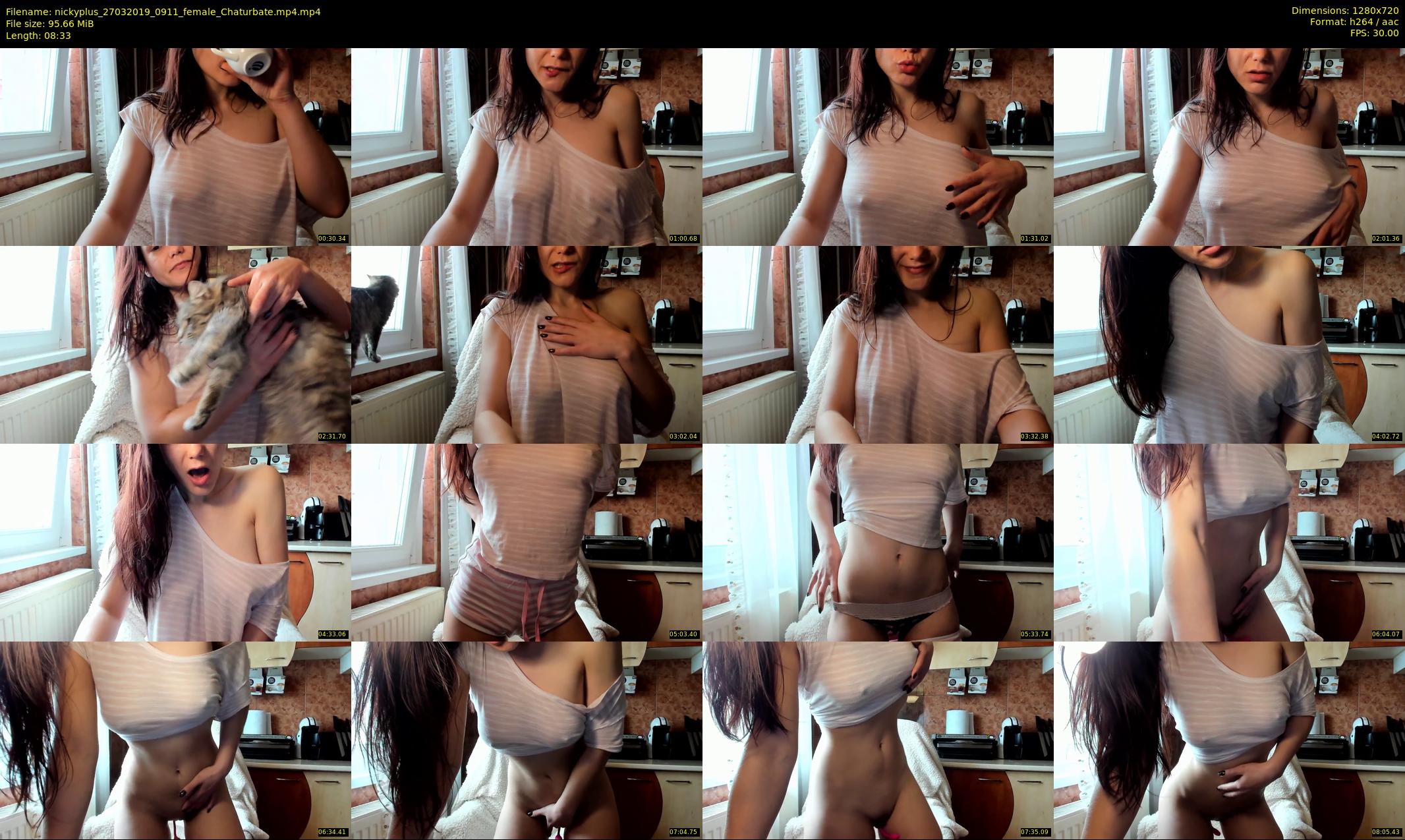 nickyplus — 9 minute Chaturbate couple cam show recording, 720p, Mar 27, 2019