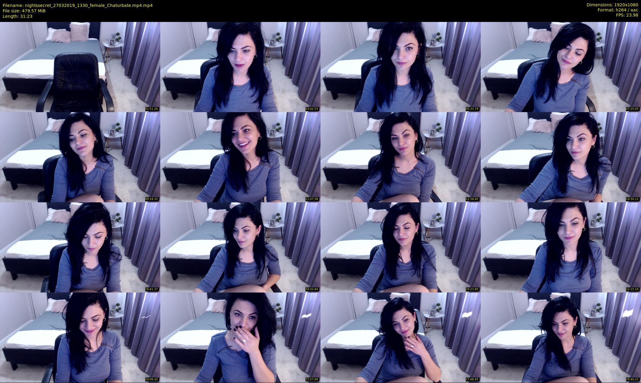 nightssecret — 32 minute Chaturbate female cam show recording, 1080p, Mar 27, 2019