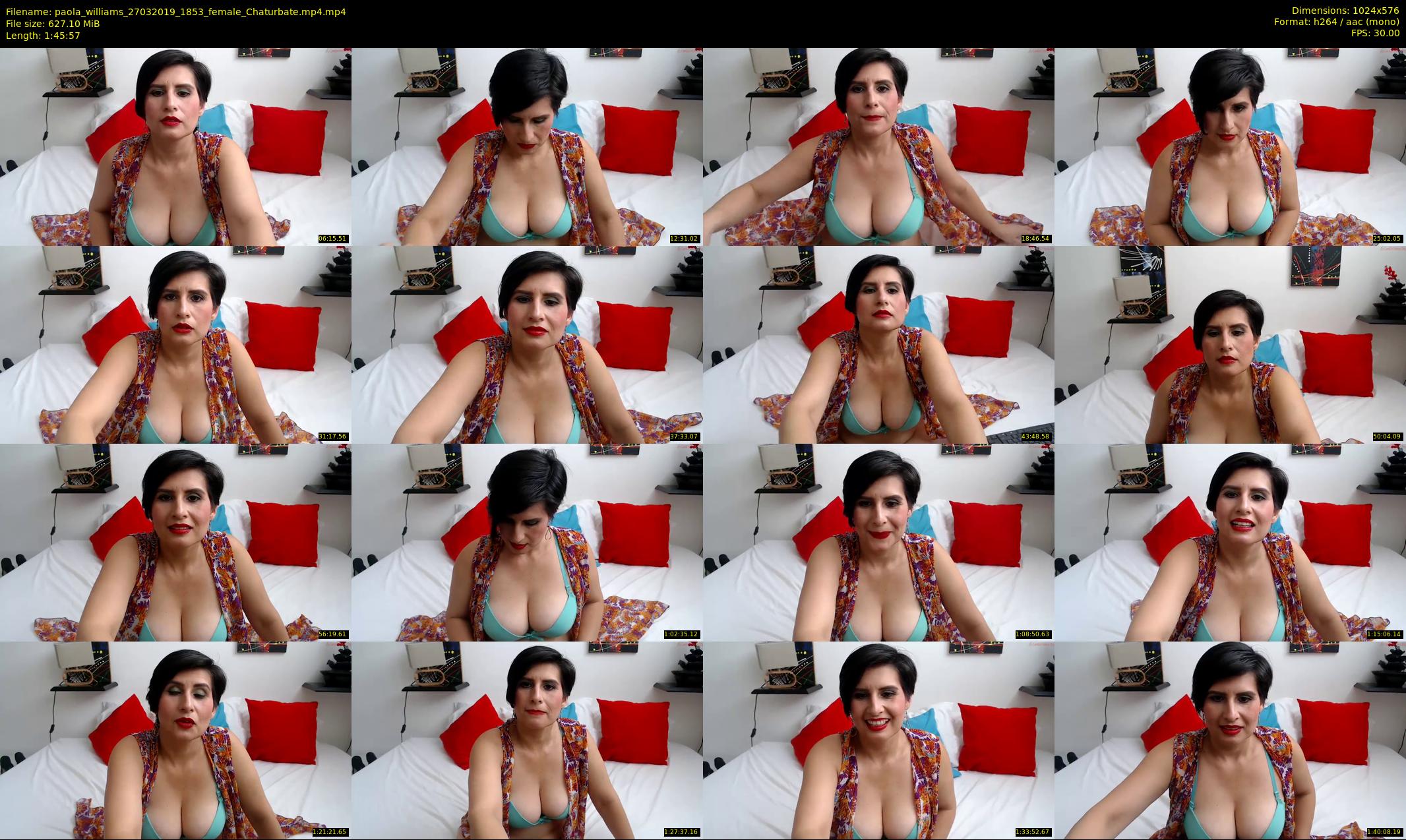 paola_williams — 106 minute Chaturbate female cam show recording, 480p, Mar 27, 2019