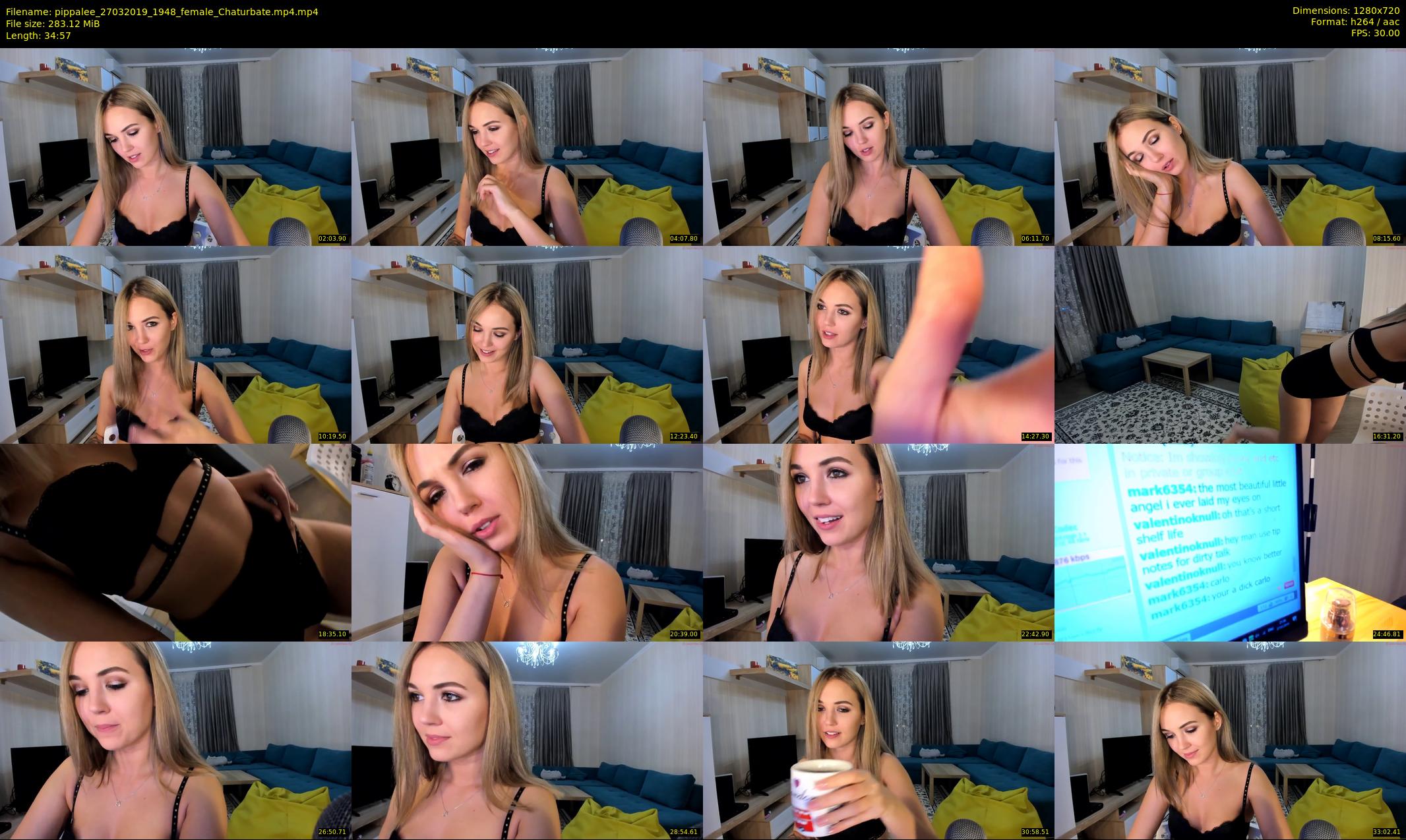 pippalee — 35 minute Chaturbate female cam show recording, 720p, Mar 27, 2019