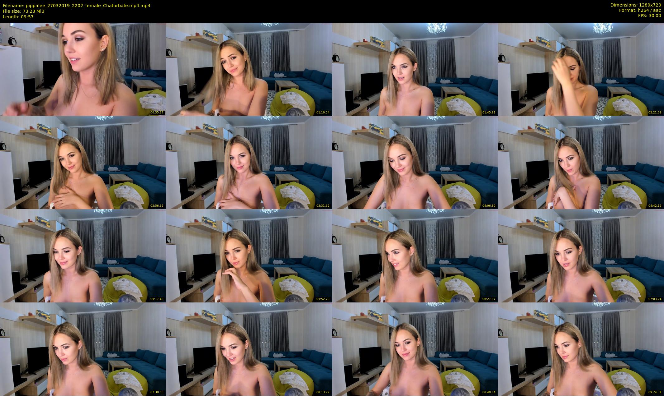 pippalee — 10 minute Chaturbate female cam show recording, 720p, Mar 27, 2019
