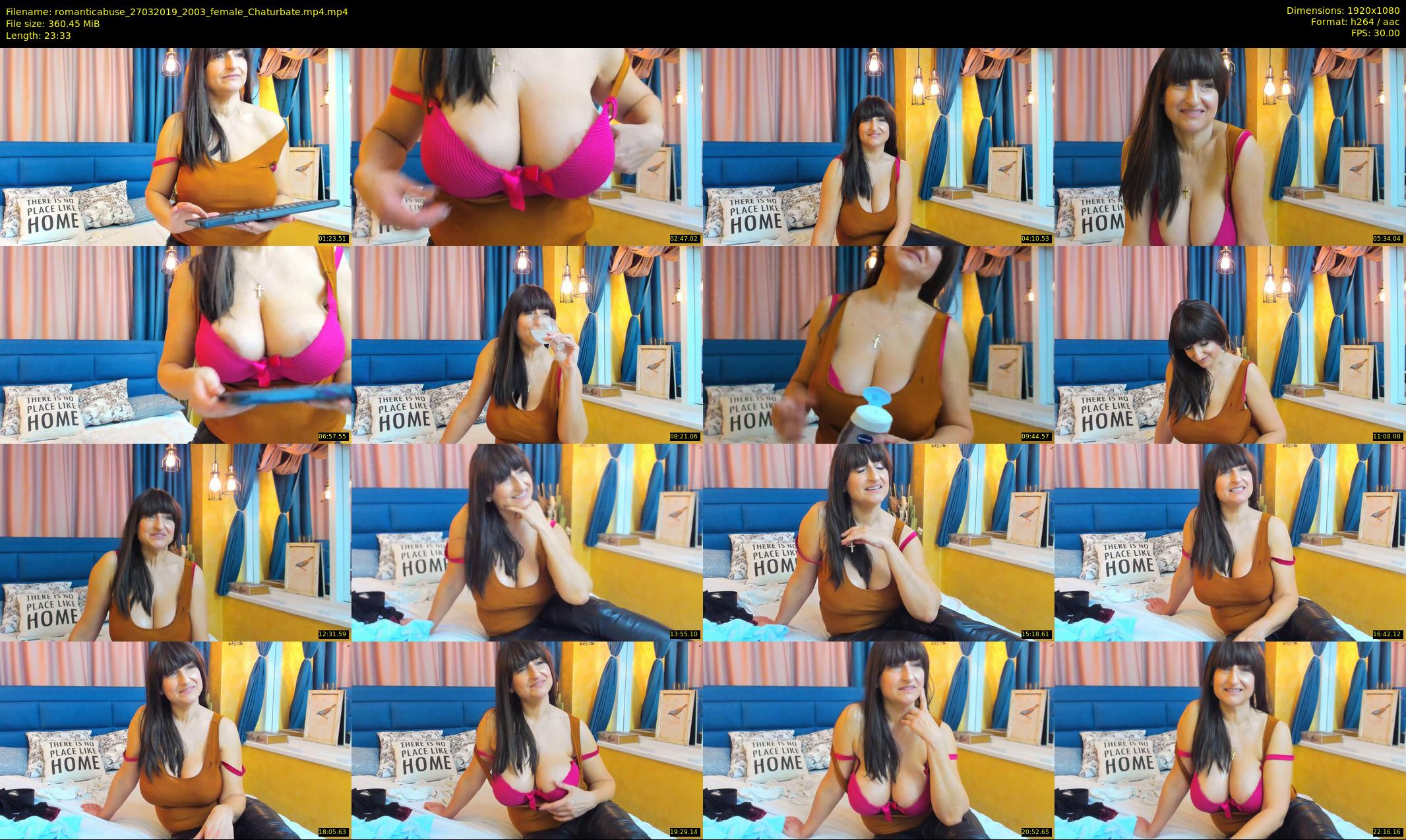 romanticabuse — 24 minute Chaturbate female cam show recording, 1080p, Mar 27, 2019