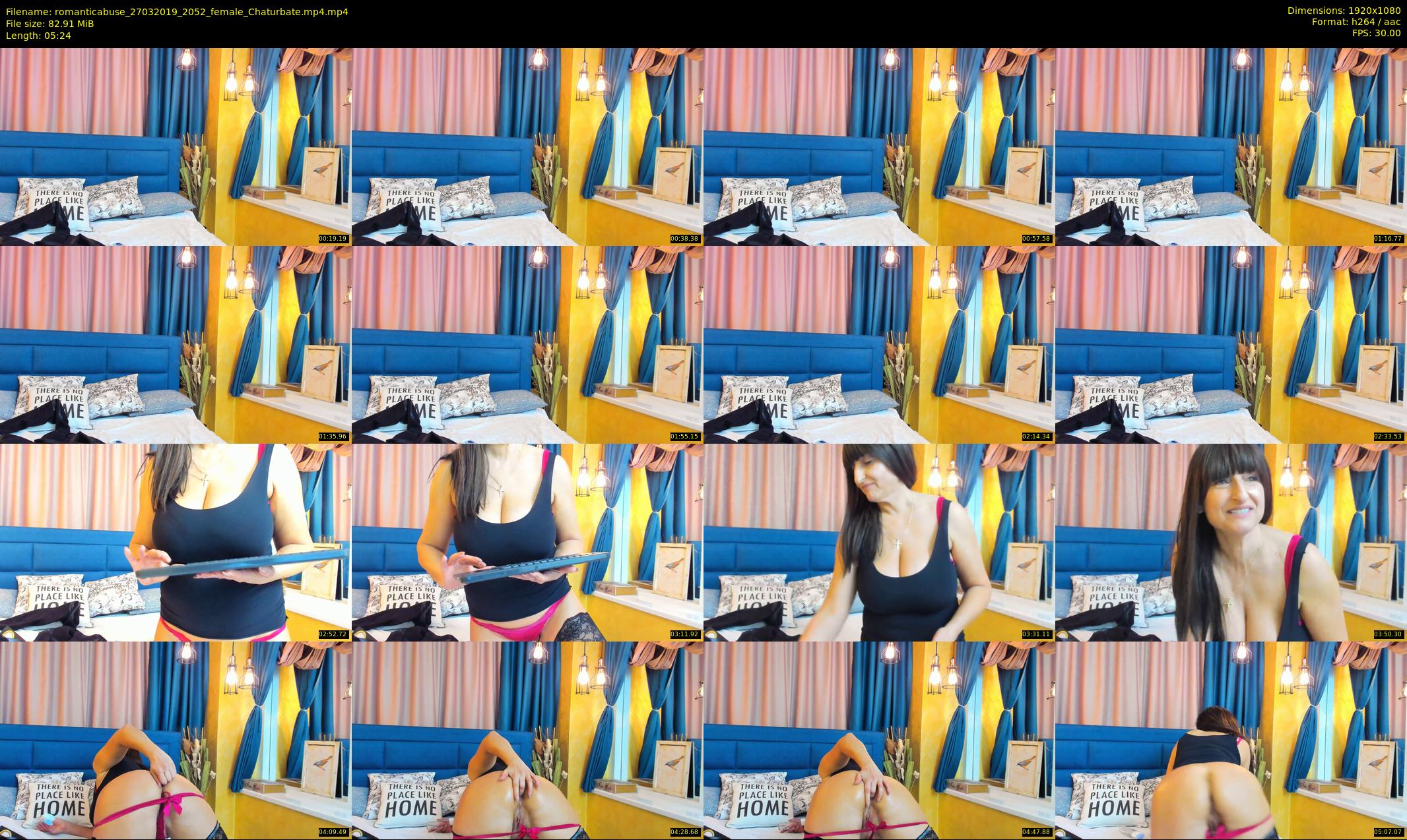 romanticabuse — 6 minute Chaturbate female cam show recording, 1080p, Mar 27, 2019