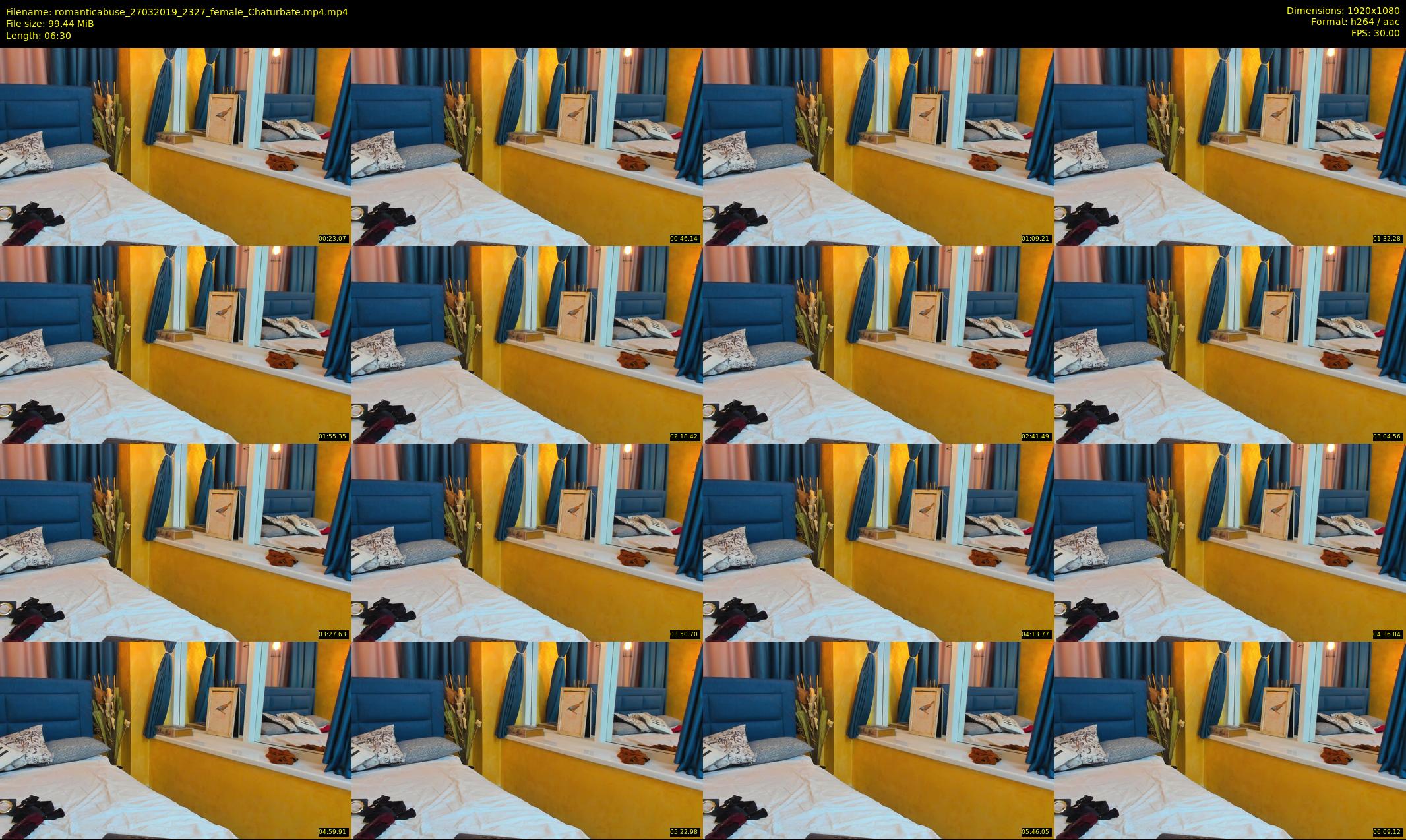 romanticabuse — 7 minute Chaturbate female cam show recording, 1080p, Mar 27, 2019