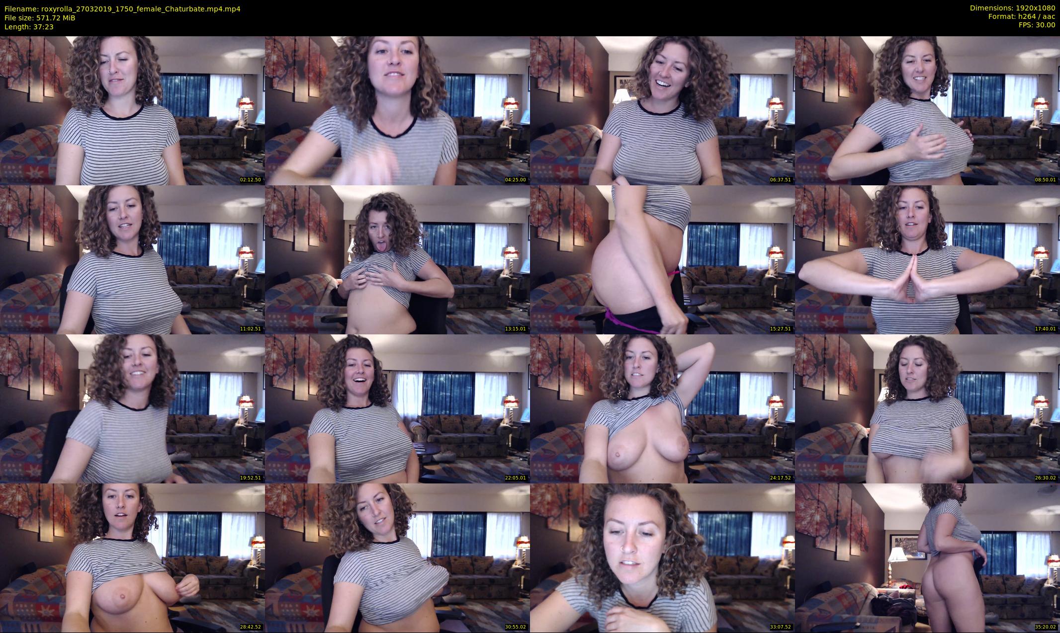 roxyrolla — 38 minute Chaturbate female cam show recording, 1080p, Mar 27, 2019