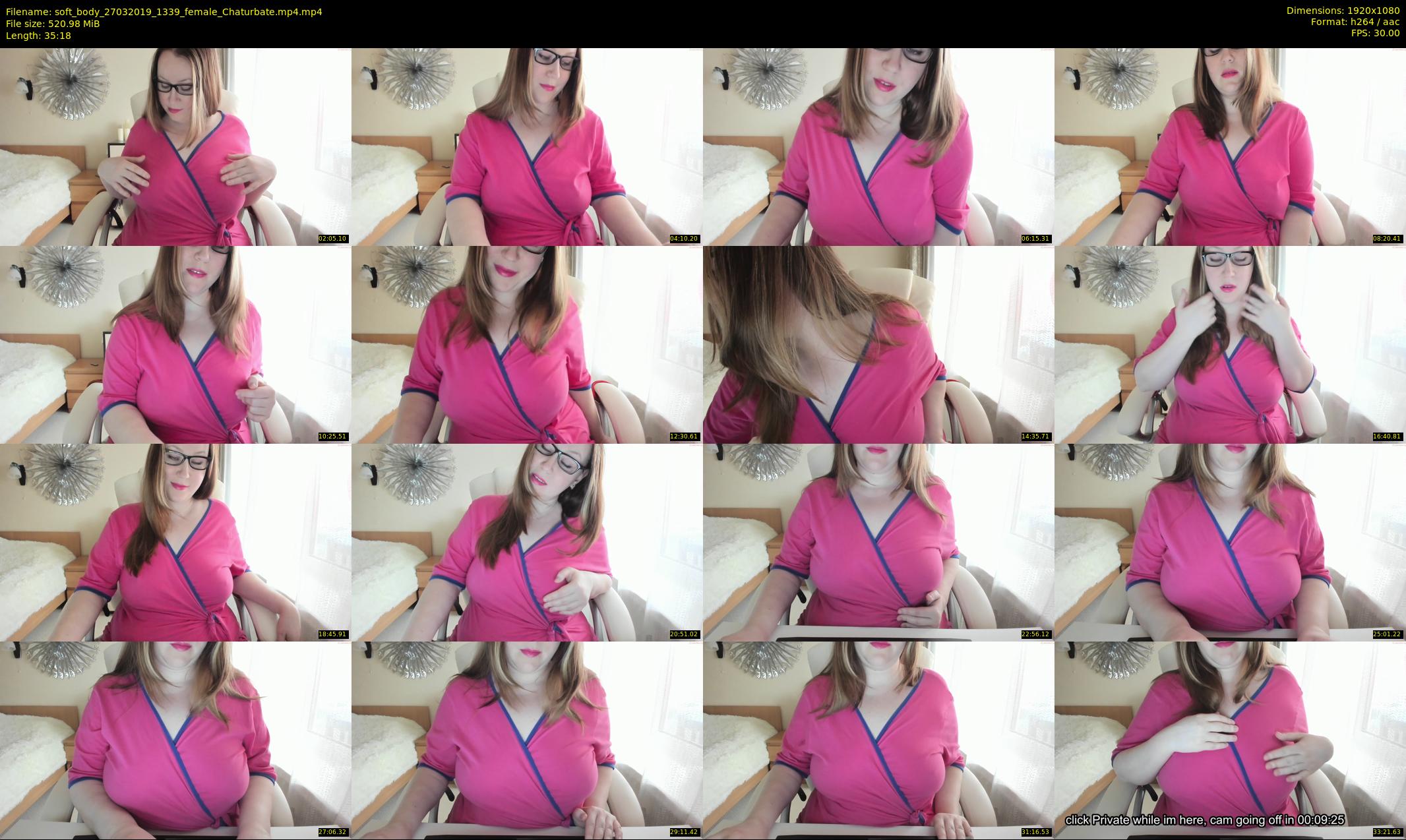 soft_body — 36 minute Chaturbate female cam show recording, 1080p, Mar 27, 2019