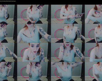 temptingfox — 9 minute Chaturbate female cam show recording, 480p, Mar 28, 2019