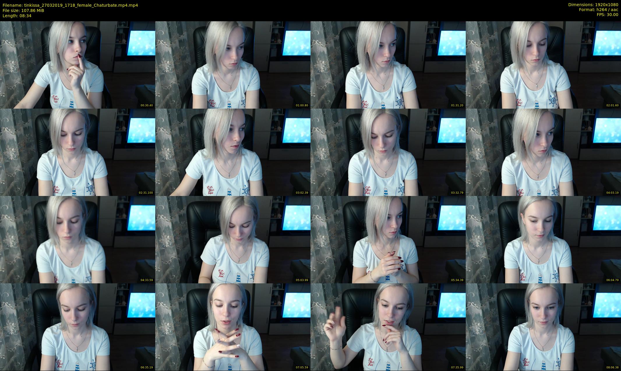 tinkissa — 9 minute Chaturbate couple cam show recording, 1080p, Mar 27, 2019