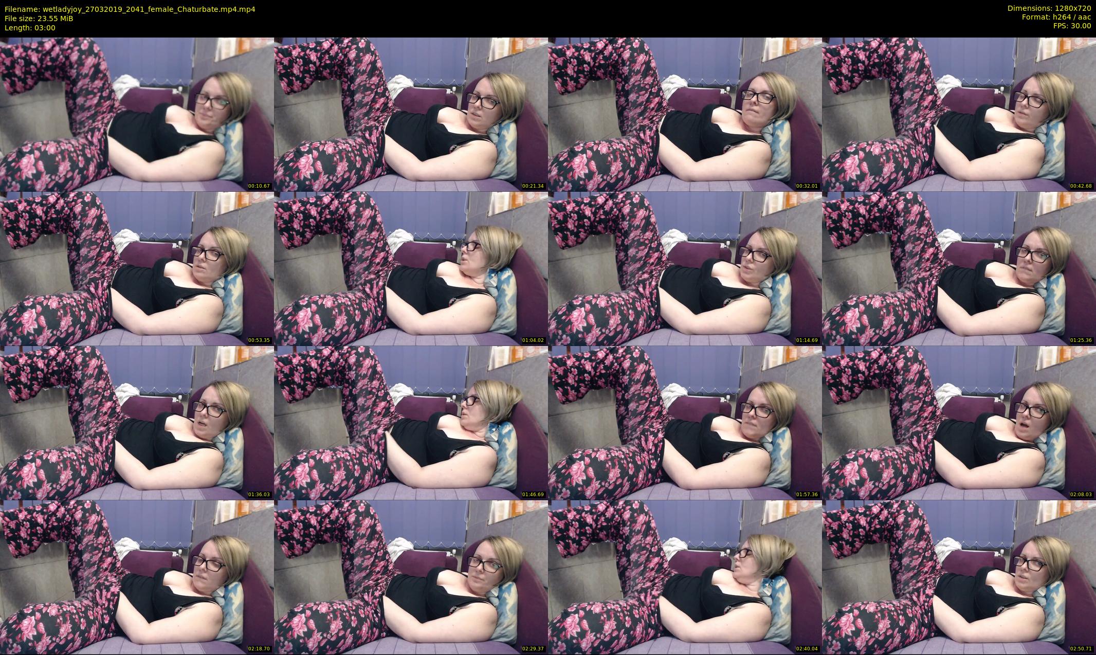 wetladyjoy — 3 minute Chaturbate female cam show recording, 720p, Mar 27, 2019
