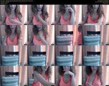 SweetAngell18 — 9 minute MyFreeCams cam show recording, SD, Mar 28, 2019