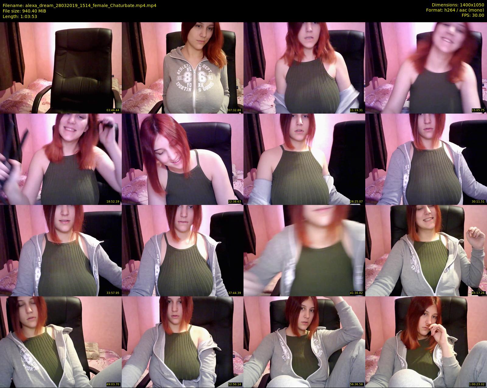 alexa_dream — 64 minute Chaturbate female cam show recording, 720p, Mar 28, 2019