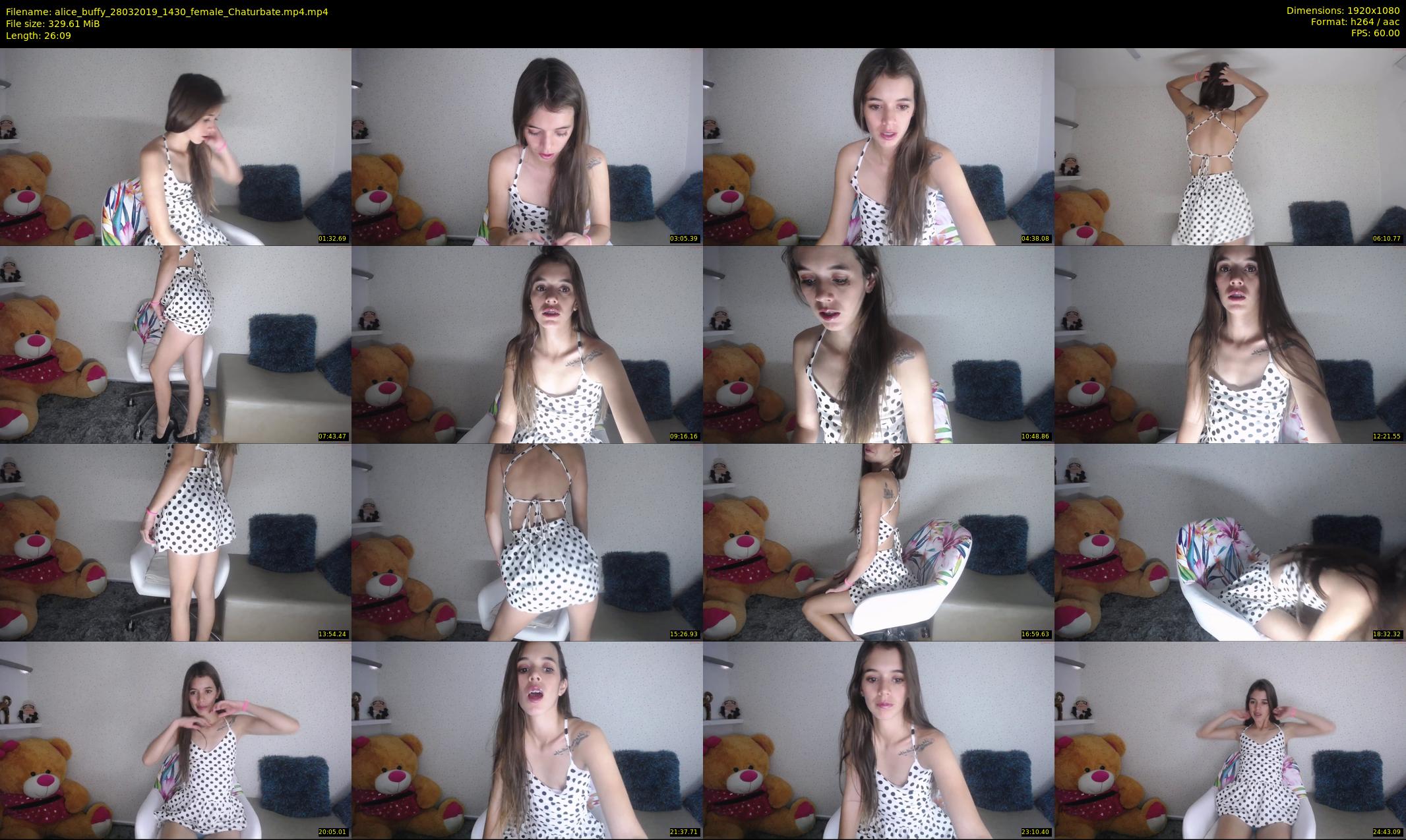 alice_buffy — 27 minute Chaturbate female cam show recording, 1080p, Mar 28, 2019