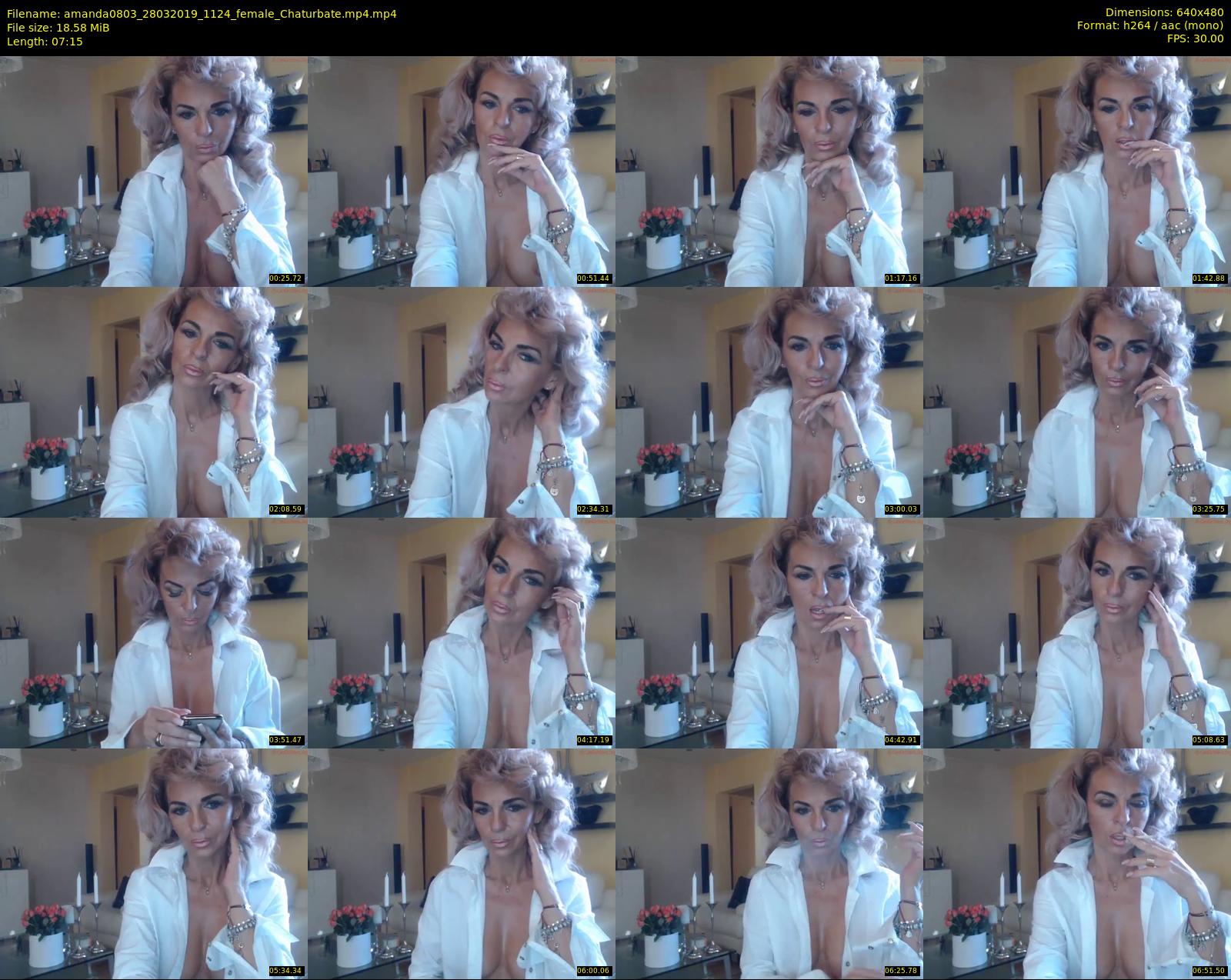 amanda0803 — 8 minute Chaturbate female cam show recording, 480p, Mar 28, 2019