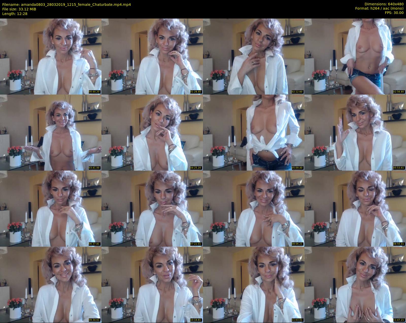 amanda0803 — 13 minute Chaturbate female cam show recording, 480p, Mar 28, 2019