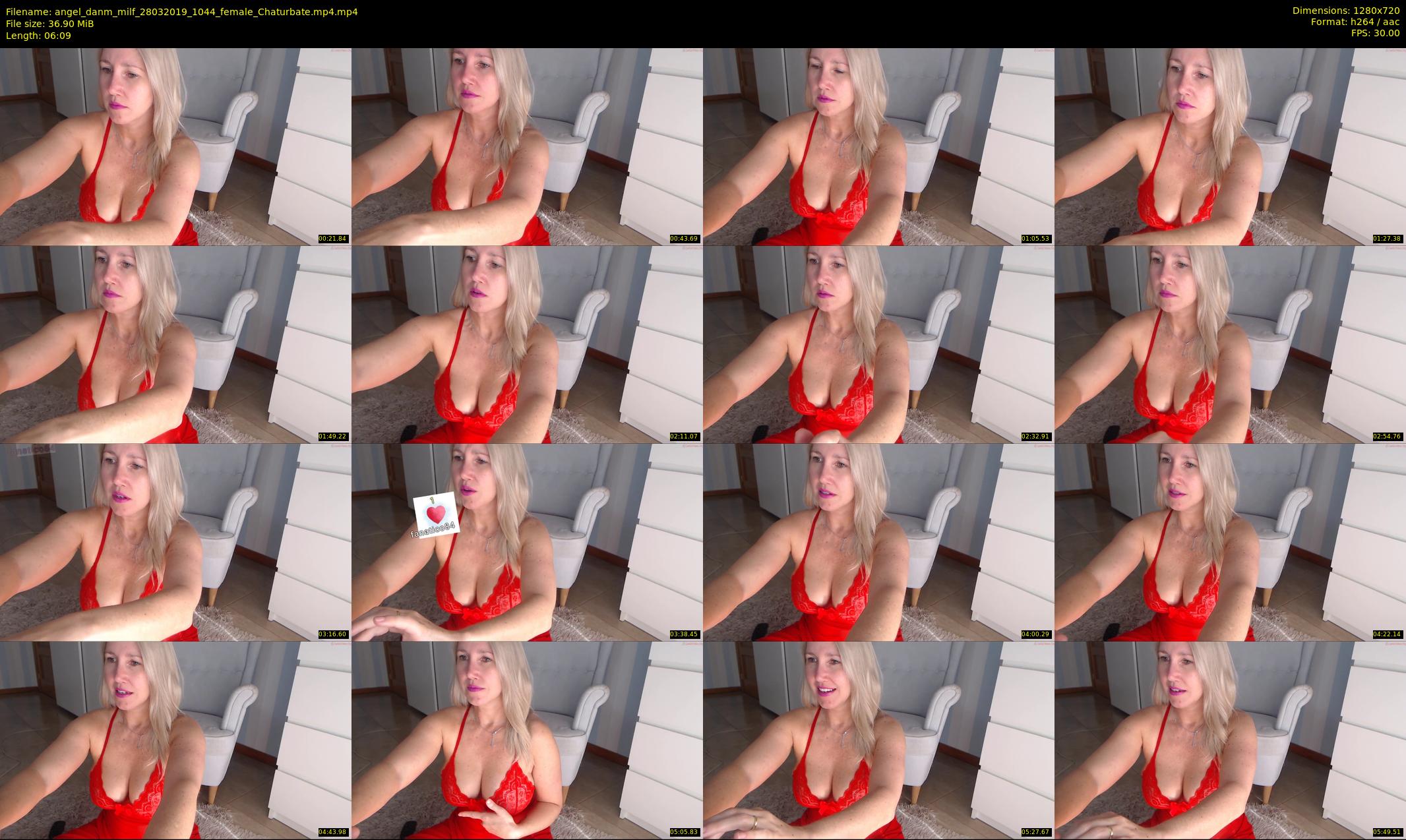 angel_danm_milf — 7 minute Chaturbate female cam show recording, 720p, Mar 28, 2019