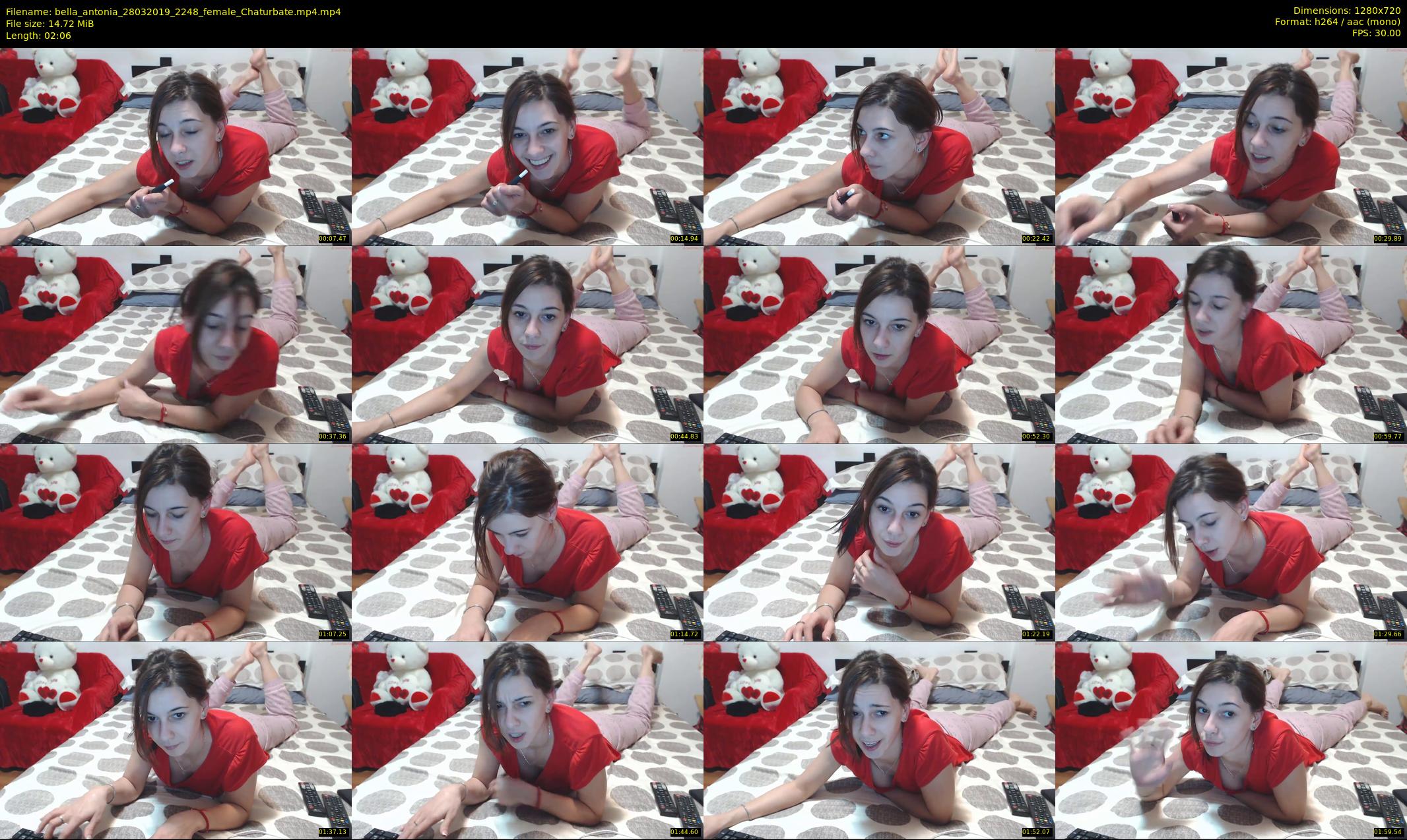 bella_antonia — 3 minute Chaturbate female cam show recording, 720p, Mar 28, 2019