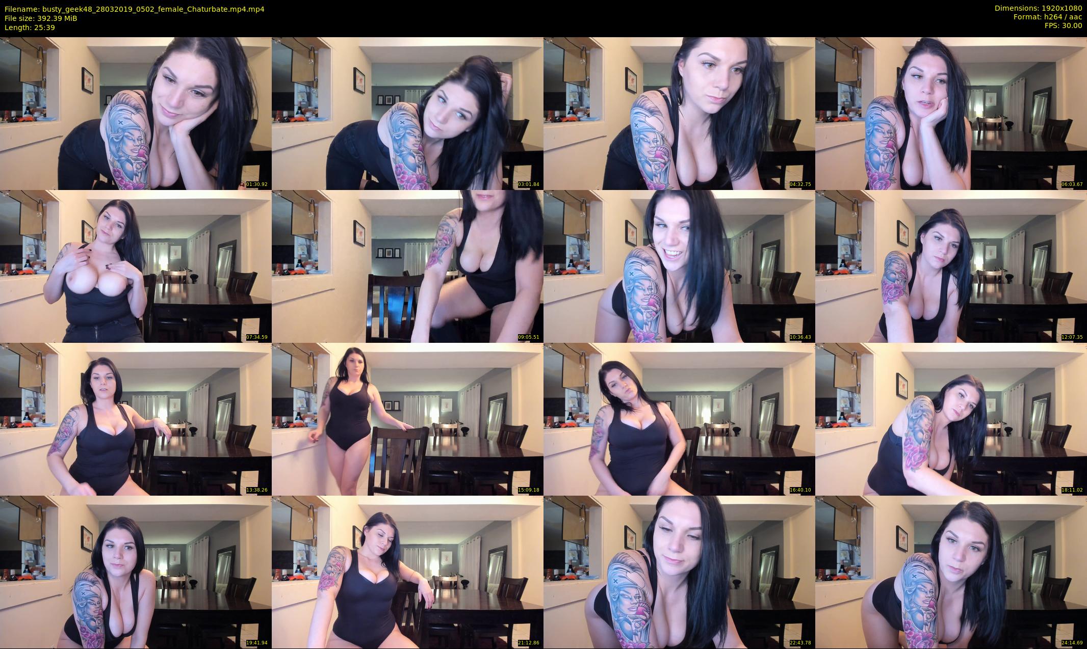busty_geek48 — 26 minute Chaturbate female cam show recording, 1080p, Mar 28, 2019