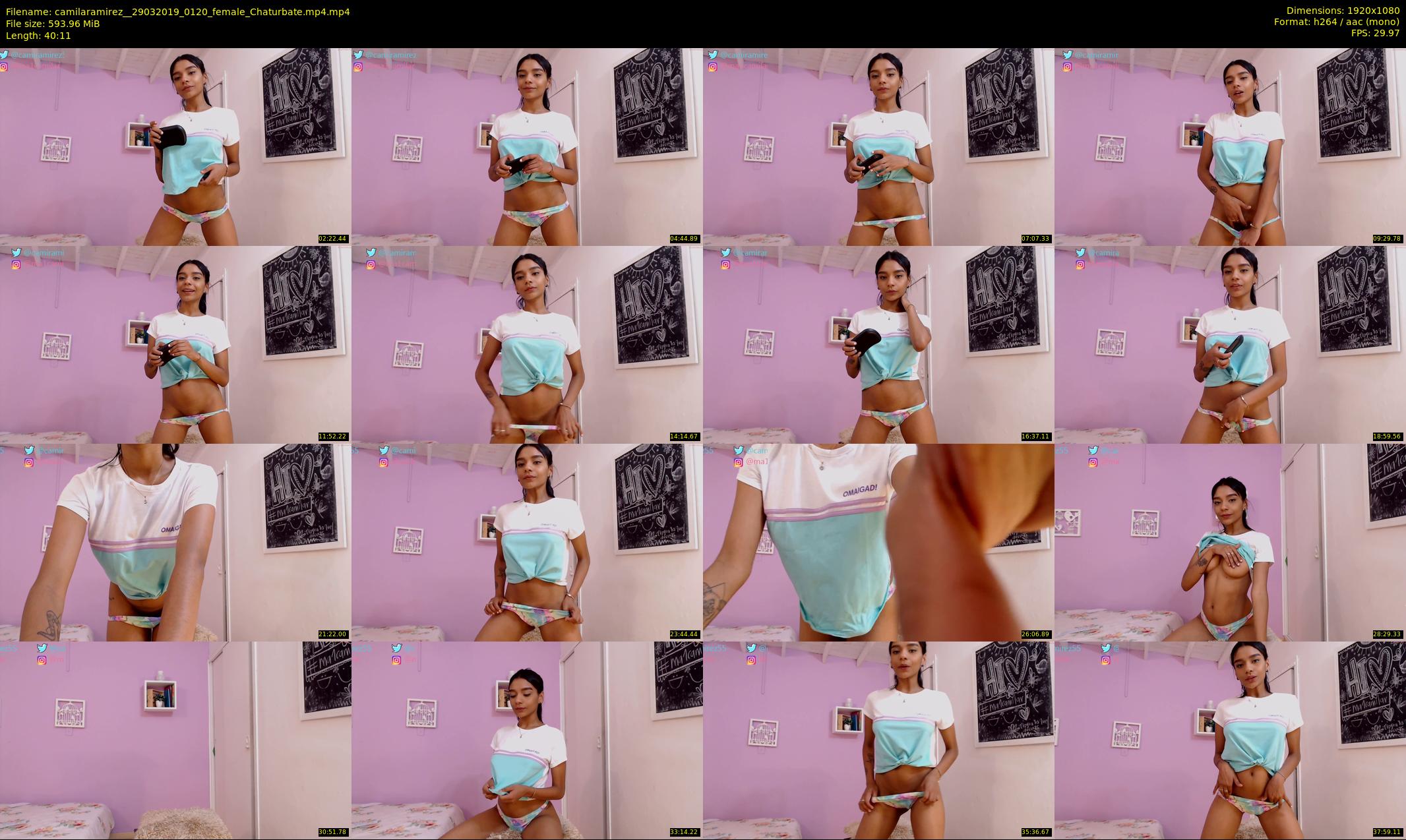 camilaramirez_ — 41 minute Chaturbate female cam show recording, 1080p, Mar 29, 2019