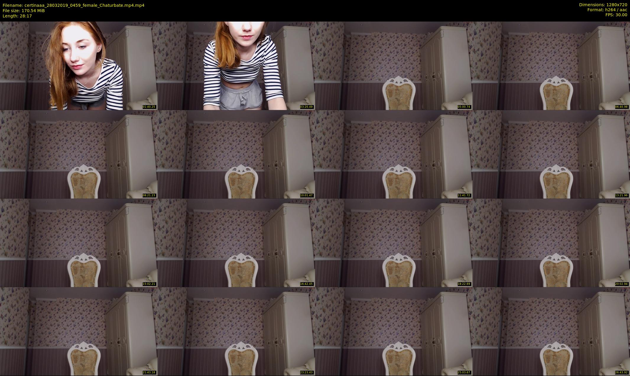 certinaaa — 29 minute Chaturbate female cam show recording, 720p, Mar 28, 2019