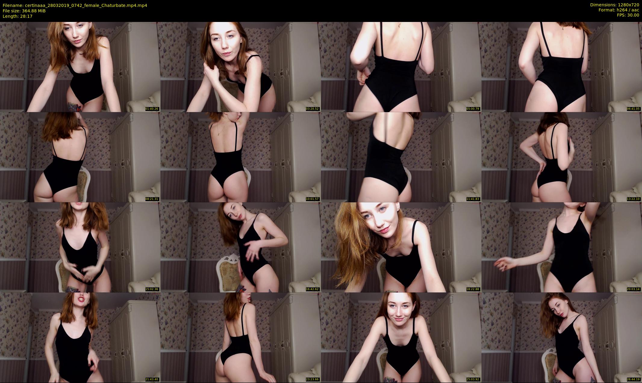 certinaaa — 29 minute Chaturbate female cam show recording, 720p, Mar 28, 2019