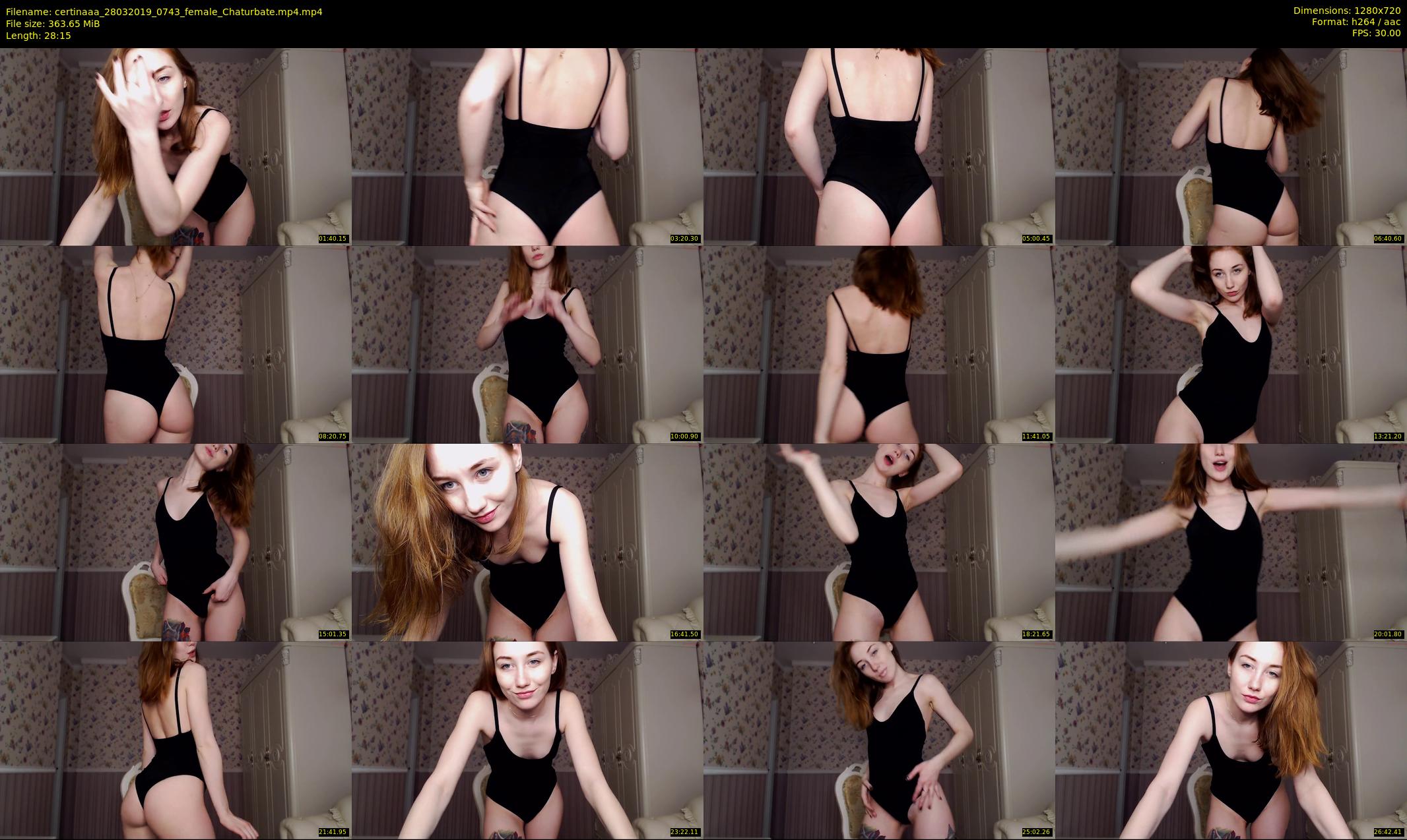 certinaaa — 29 minute Chaturbate female cam show recording, 720p, Mar 28, 2019