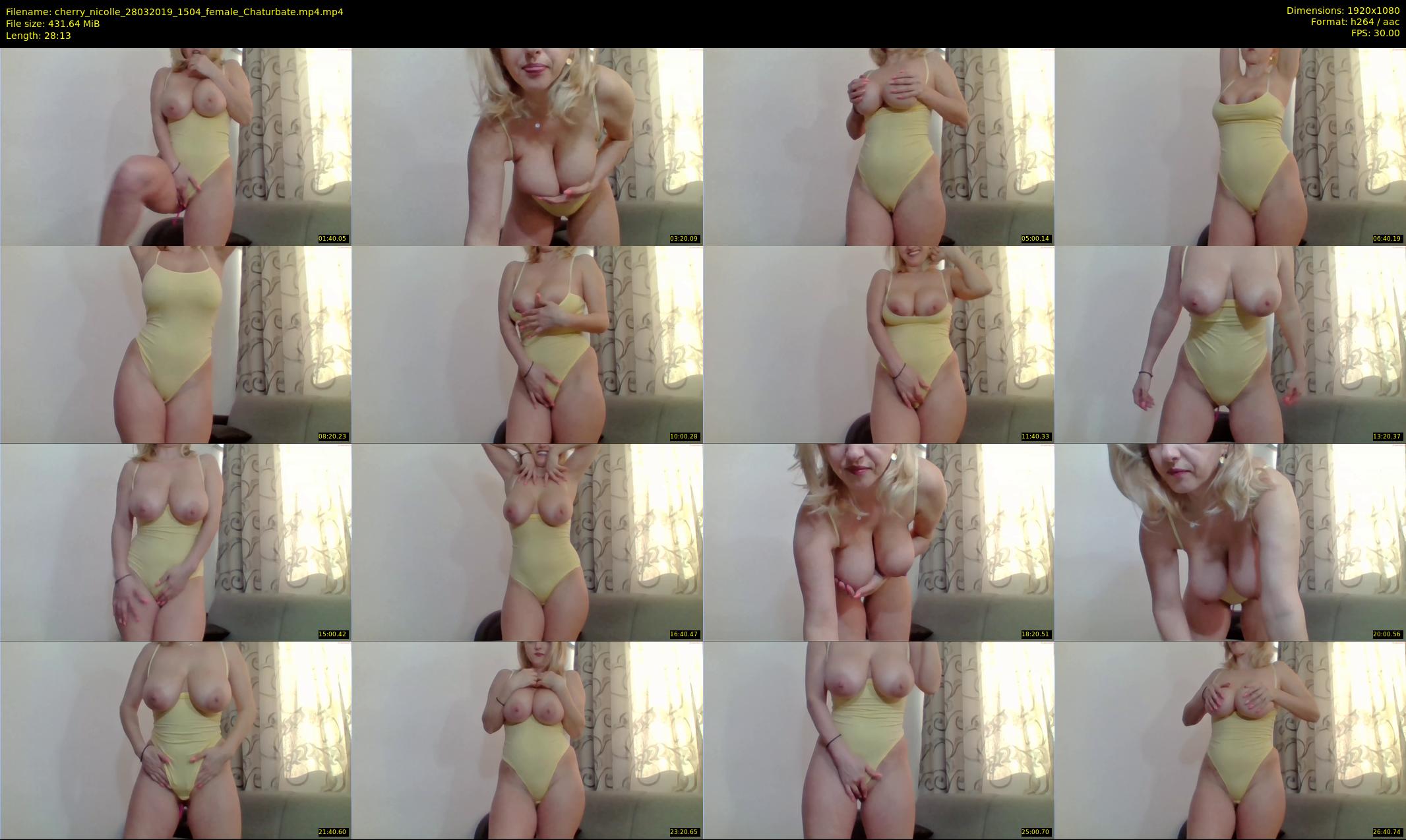 cherry_nicolle — 29 minute Chaturbate female cam show recording, 1080p, Mar 28, 2019