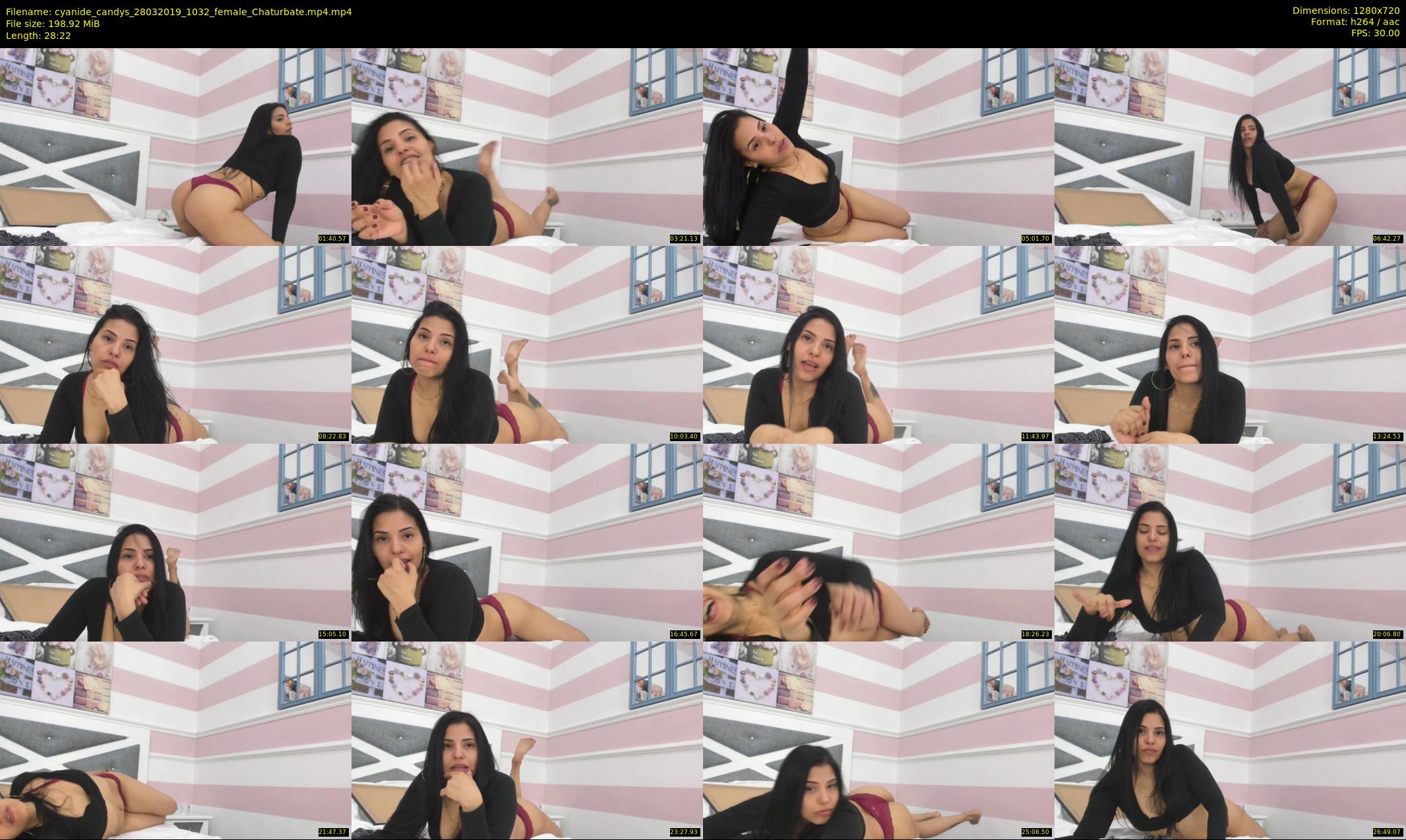 cyanide_candys — 29 minute Chaturbate female cam show recording, 720p, Mar 28, 2019