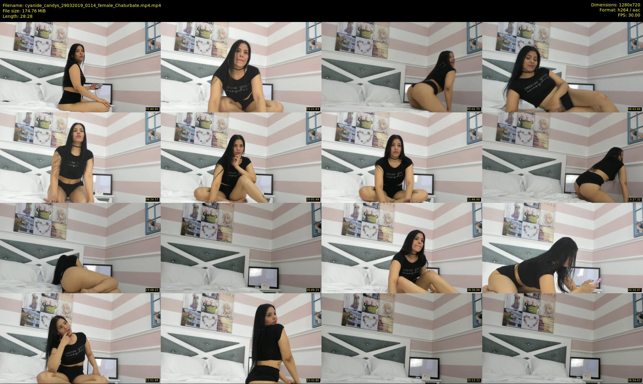 cyanide_candys — 29 minute Chaturbate female cam show recording, 720p, Mar 29, 2019