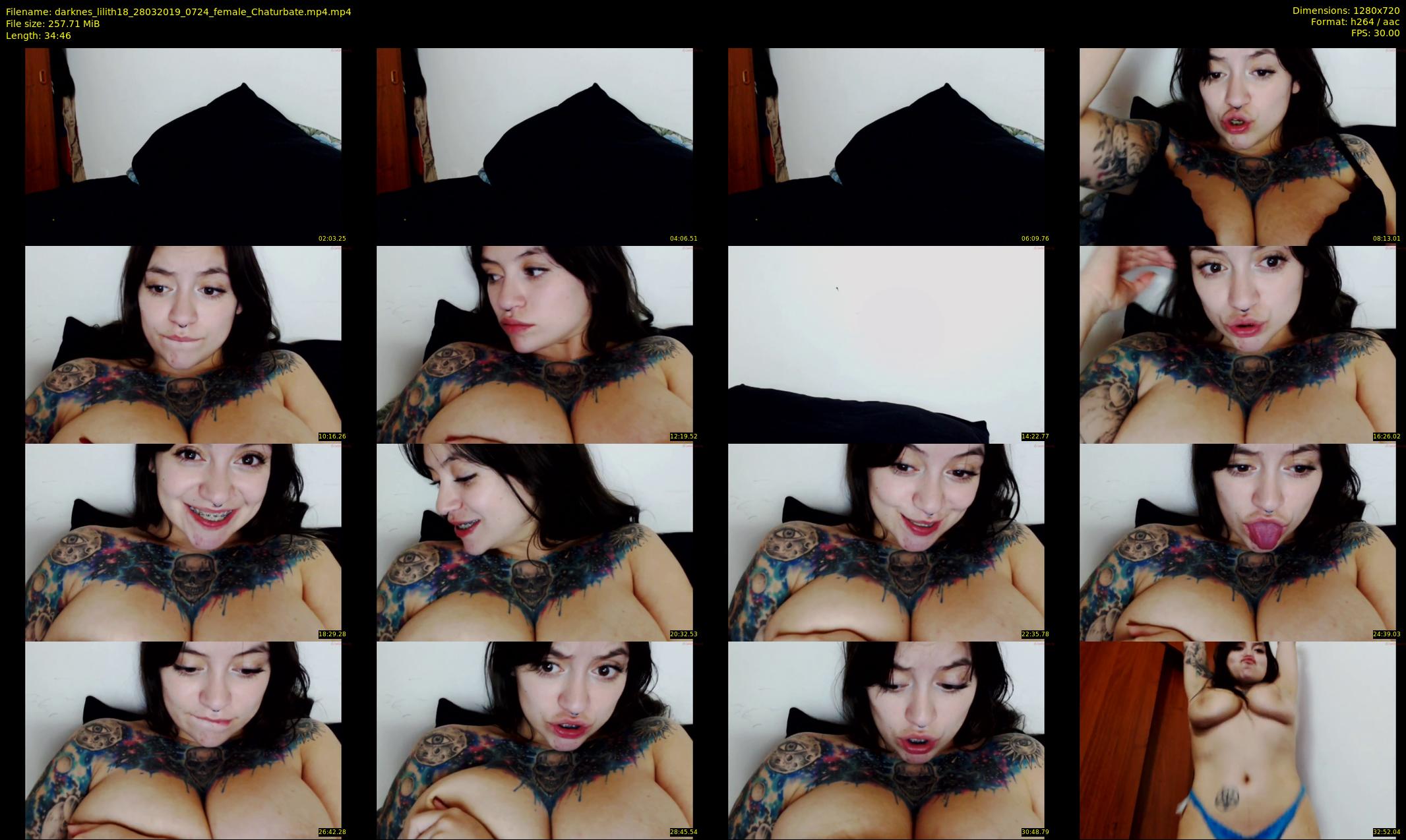 darknes_lilith18 — 35 minute Chaturbate female cam show recording, 720p, Mar 28, 2019