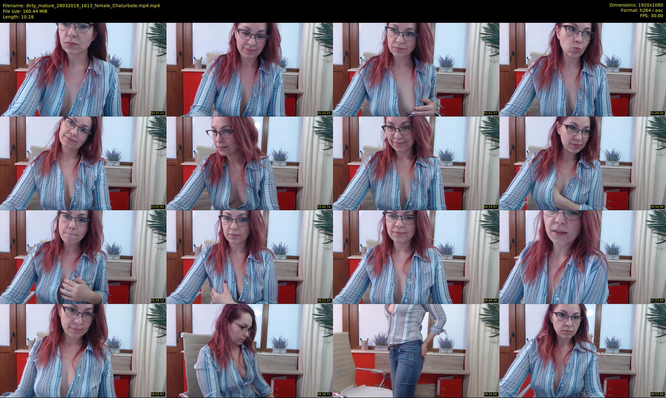 dirty_mature — 11 minute Chaturbate female cam show recording, 1080p, Mar 28, 2019